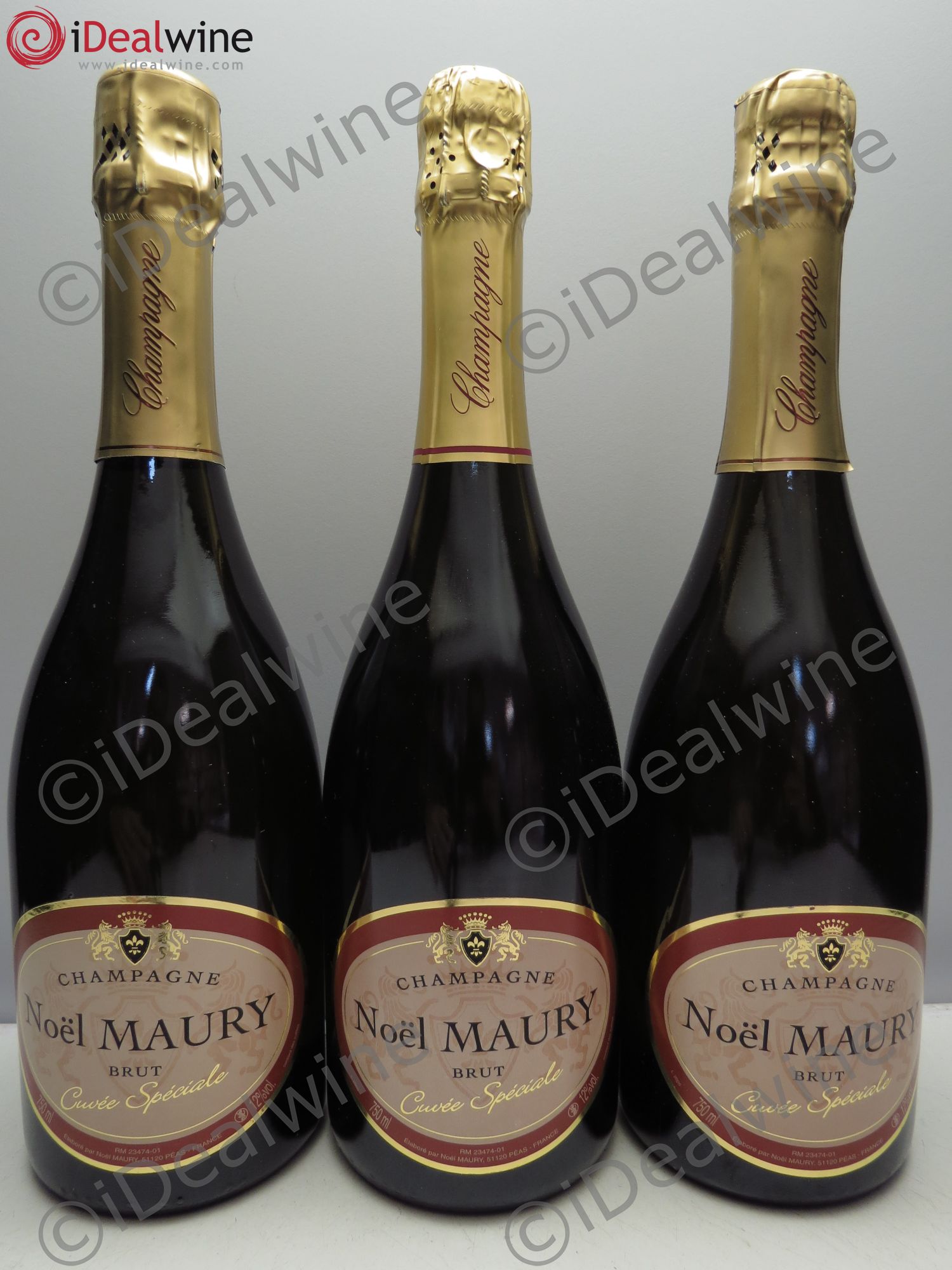 Champagne Daniel Maury Cuvée Spéciale - Posten von 3 Flaschen - 0