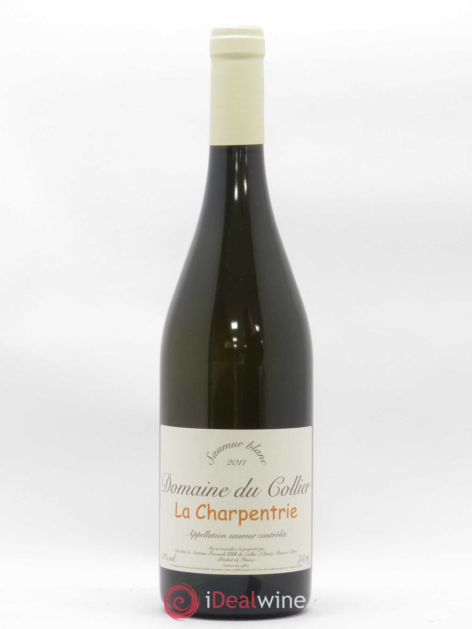 Saumur La Charpentrie Domaine du Collier 2011 - Lot de 1 bouteille - 0