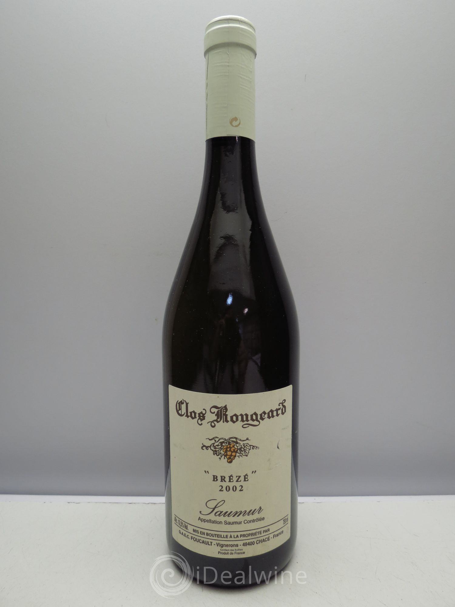 Saumur Brézé Clos Rougeard 2002 - Lot de 1 bouteille - 0