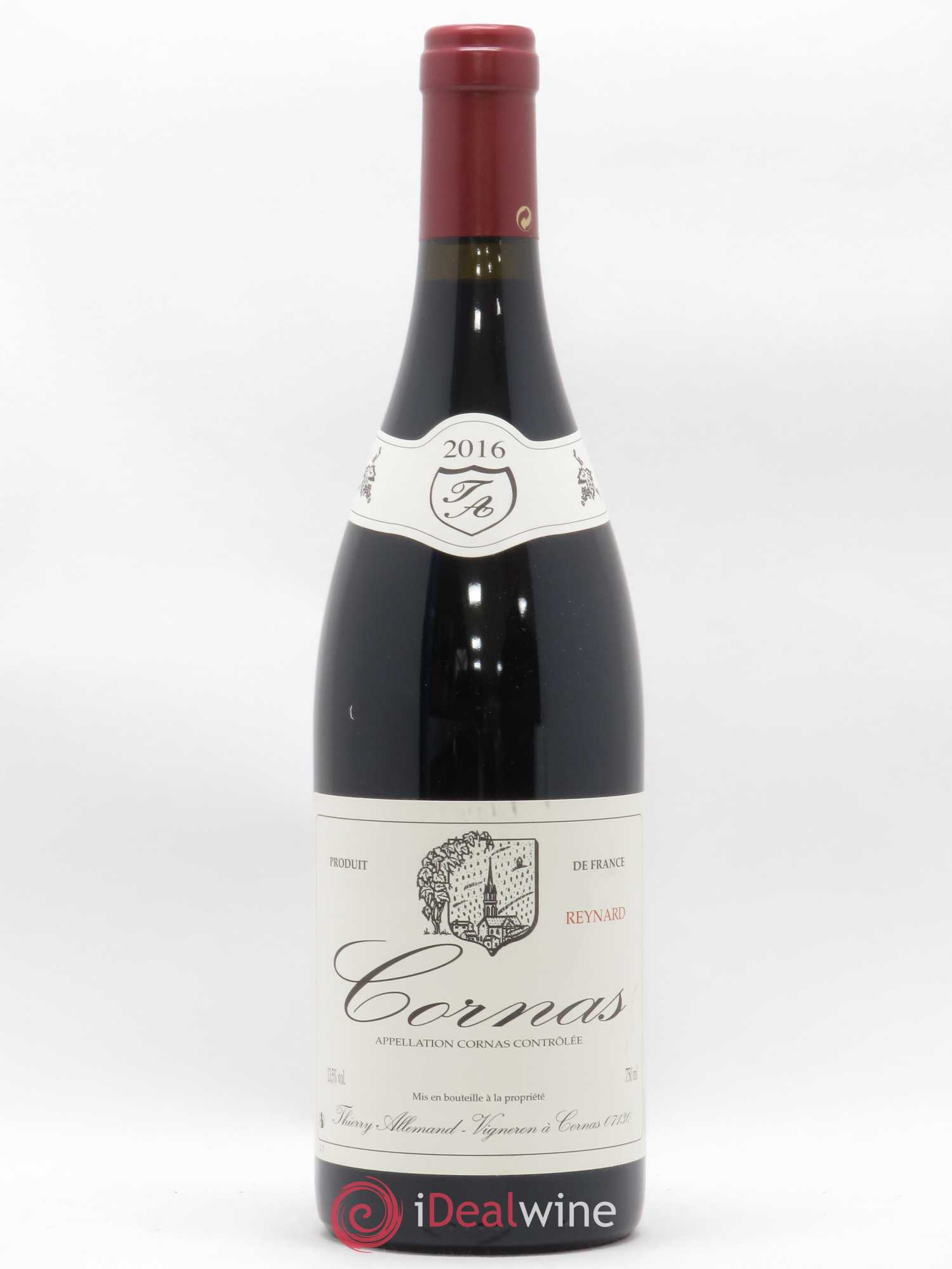 Cornas Reynard Thierry Allemand 2016 - Lot de 1 bouteille - 0