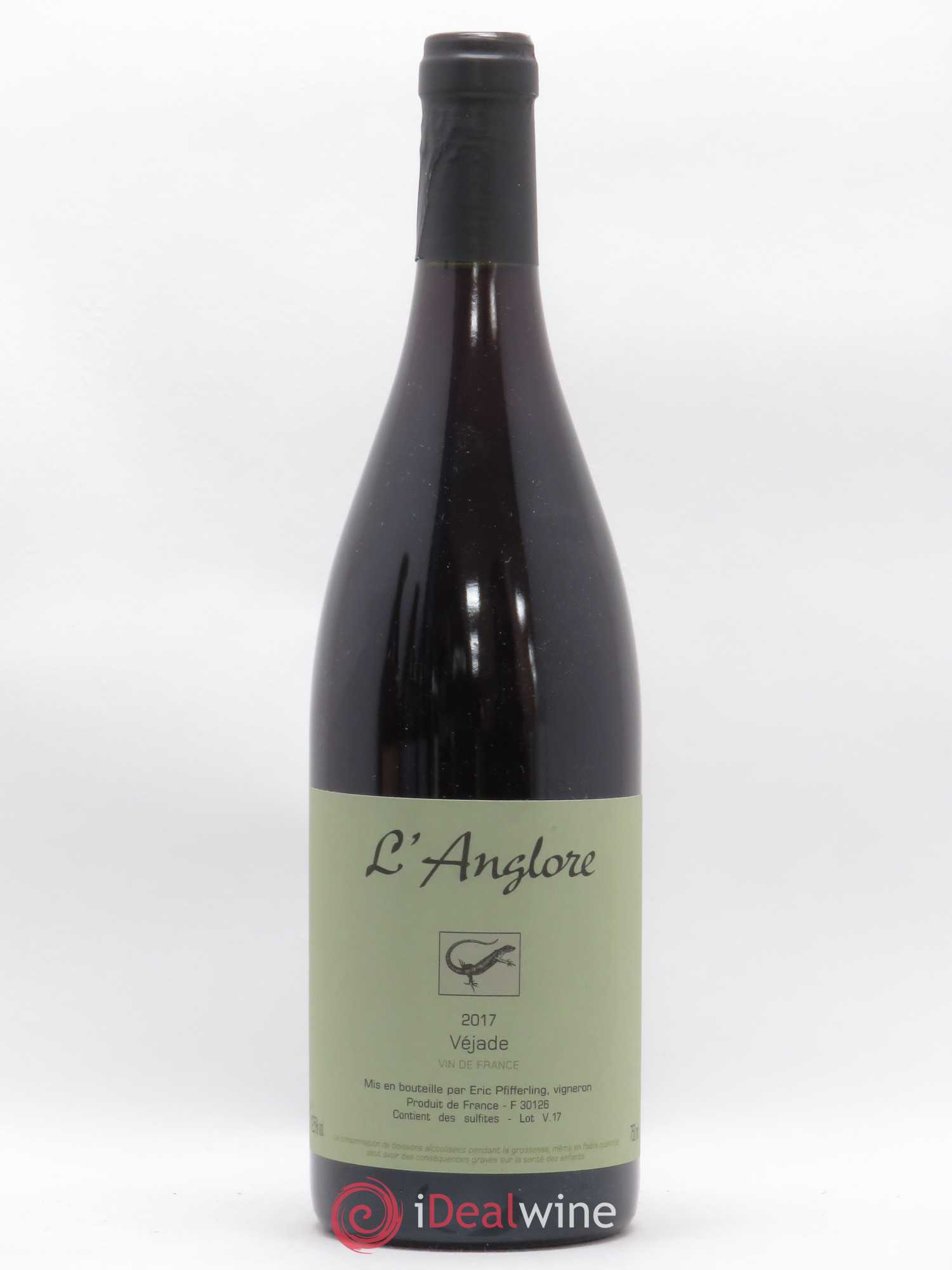 Vin de France Véjade L'Anglore 2017 - Lot de 1 bouteille - 0