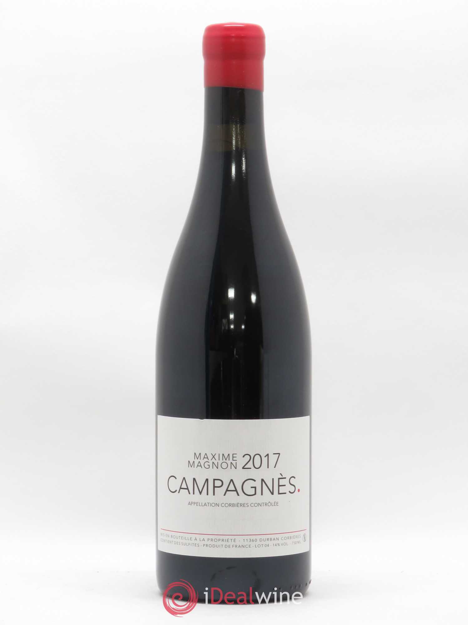 Corbières Campagnes Maxime Magnon 2017 - Posten von 1 Flasche - 0