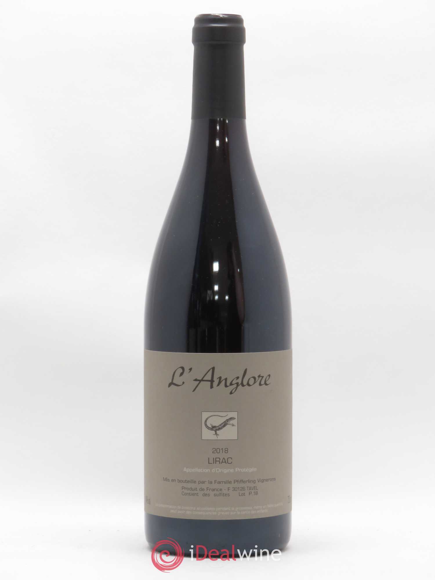 Lirac L'Anglore 2018 - Lot de 1 bouteille - 0
