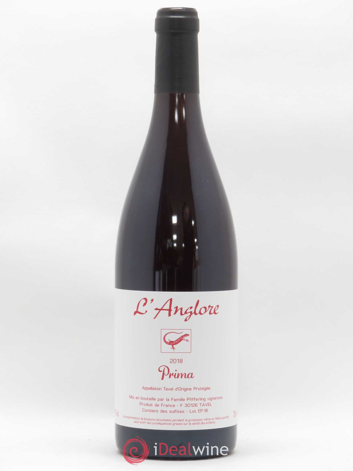 Tavel Prima L'Anglore 2018 - Posten von 1 Flasche - 0