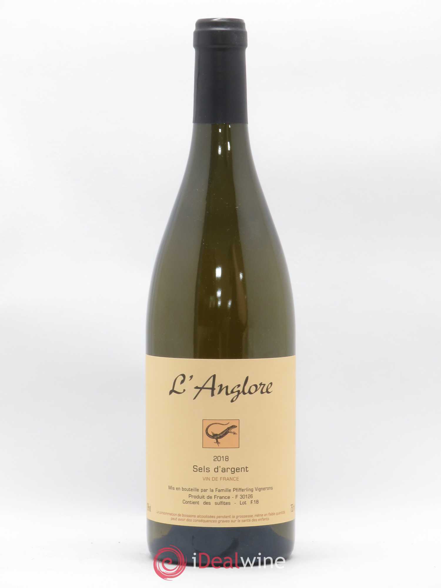 Vin de France Sels d'argent L'Anglore 2018 - Lot de 1 bouteille - 0