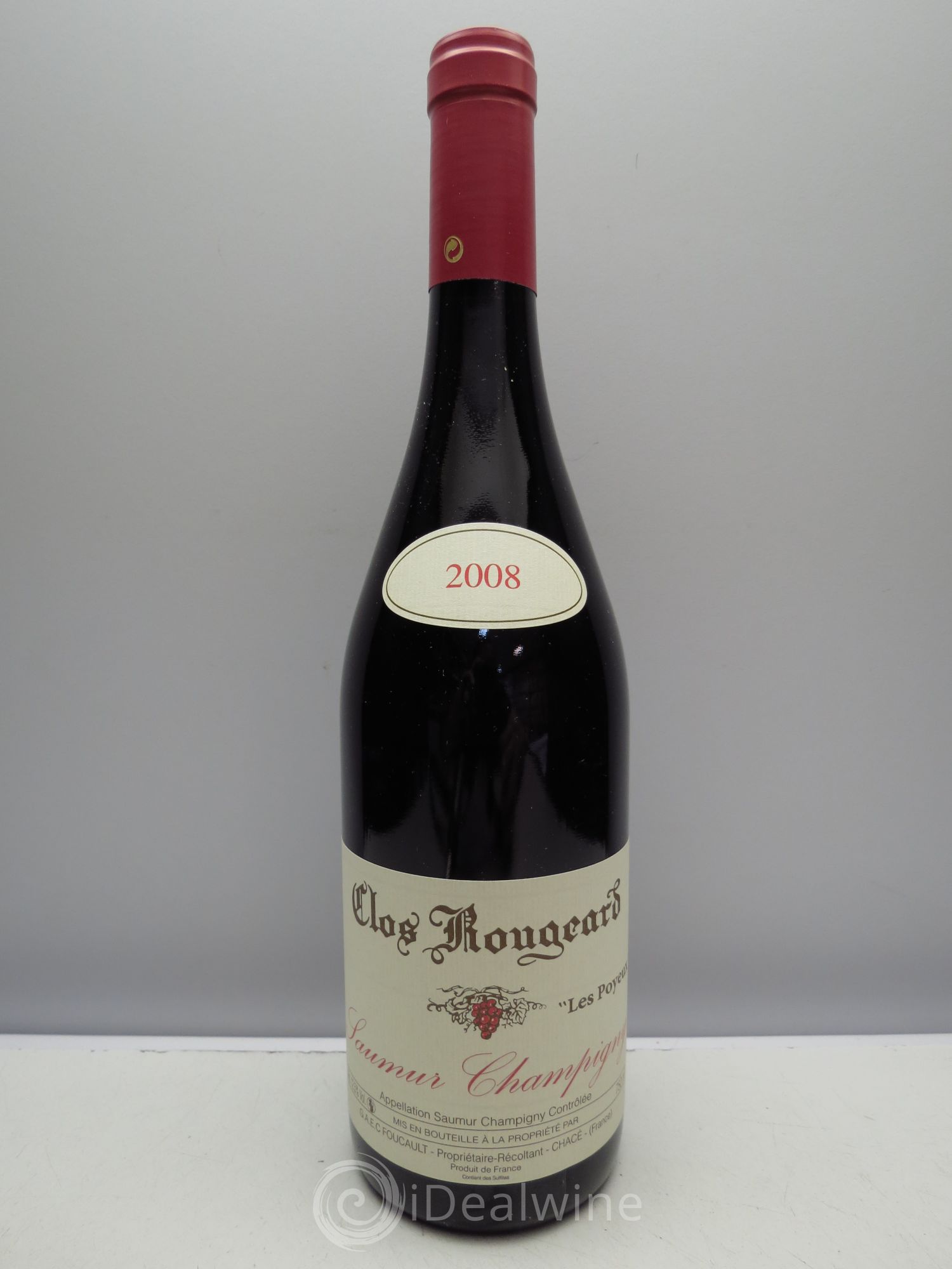 Saumur-Champigny Les Poyeux Clos Rougeard 2008 - Lot de 1 bouteille - 0