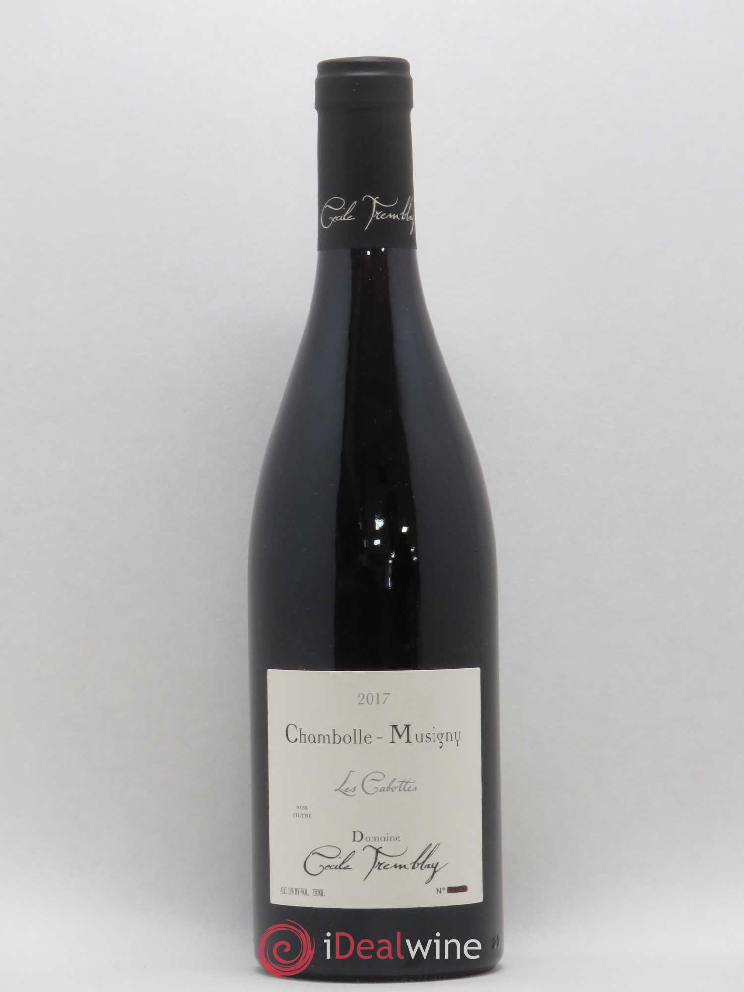 Chambolle-Musigny Les Cabottes Cécile Tremblay 2017 - Lot de 1 bouteille - 0