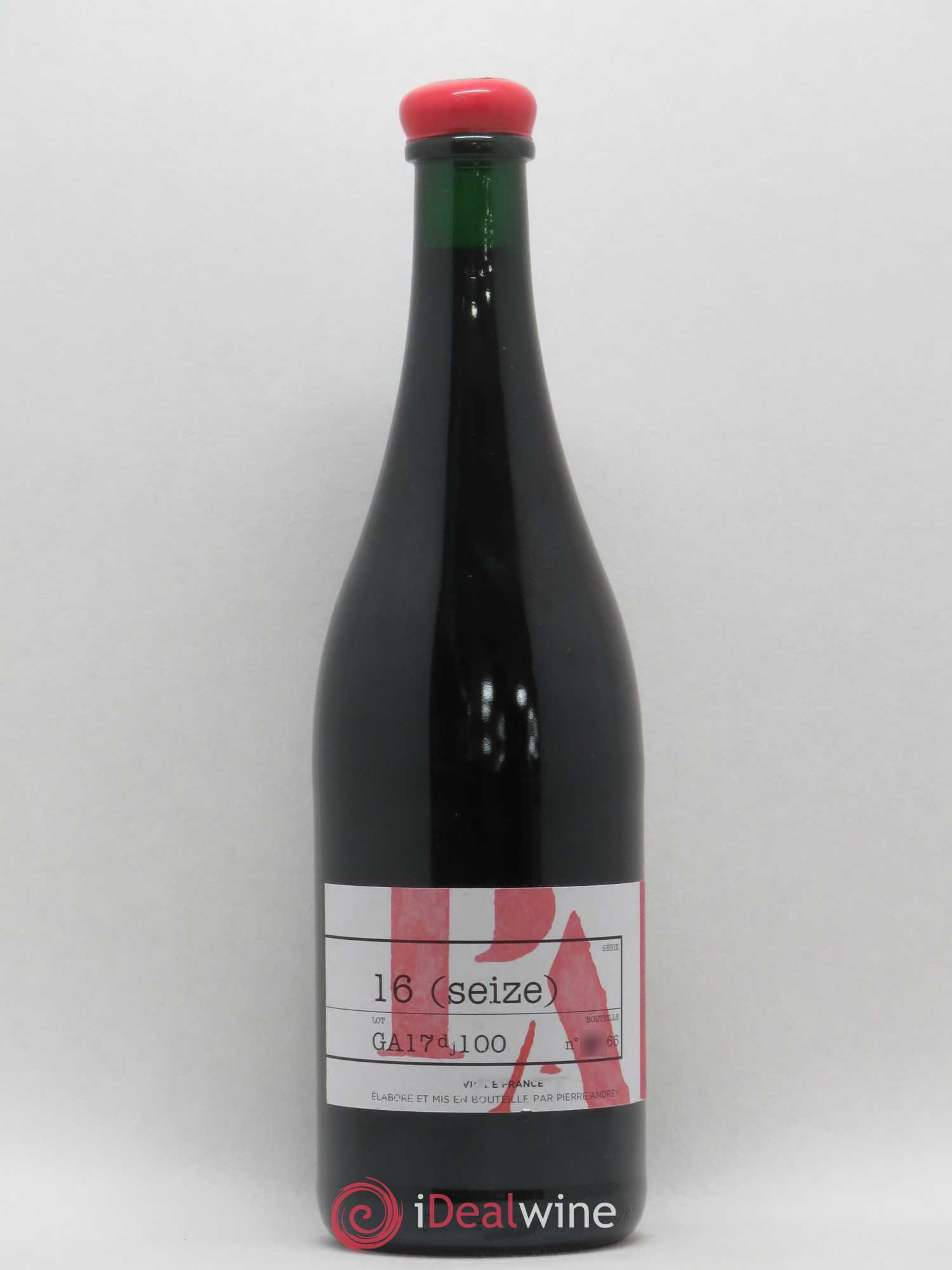 Vin de France Gamay Verba Pampinea Série 16 Pierre Andrey 2017 - Posten von 1 Flasche - 0
