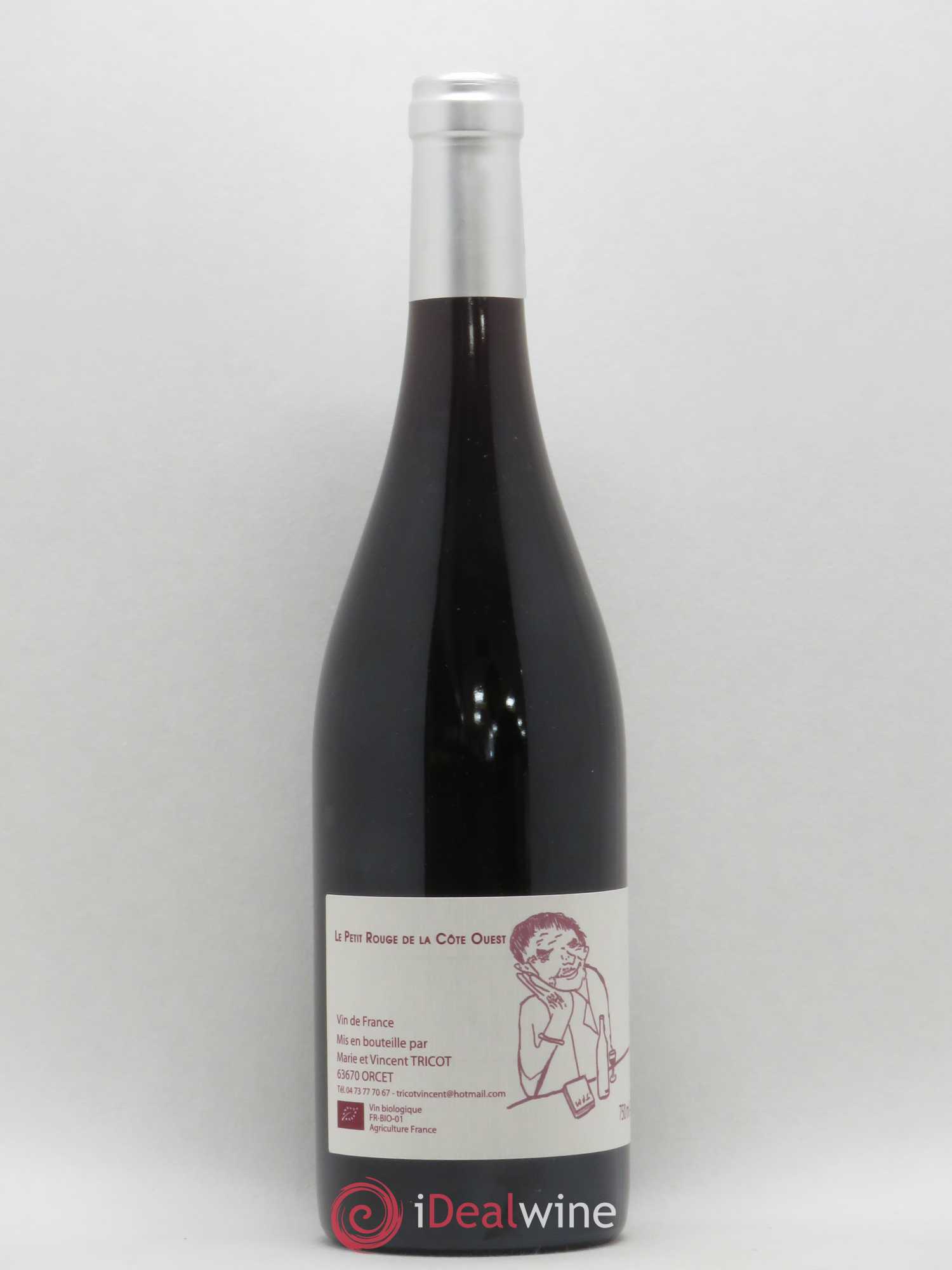 Vin de France Petit Rouge de la Côte Ouest Tricot 2017 - Posten von 1 Flasche - 0
