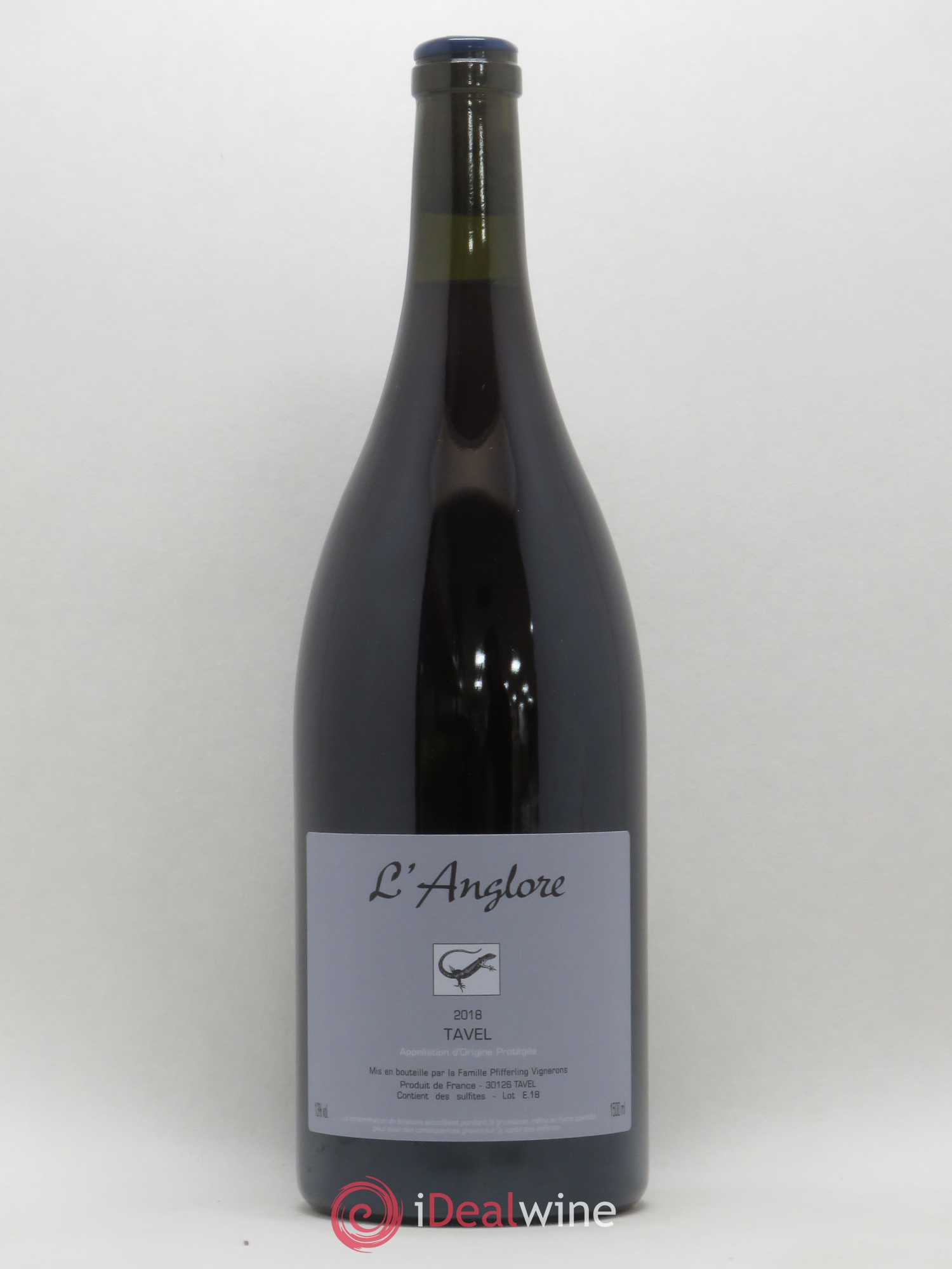 Tavel L'Anglore 2018 - Posten von 1 Magnum - 0