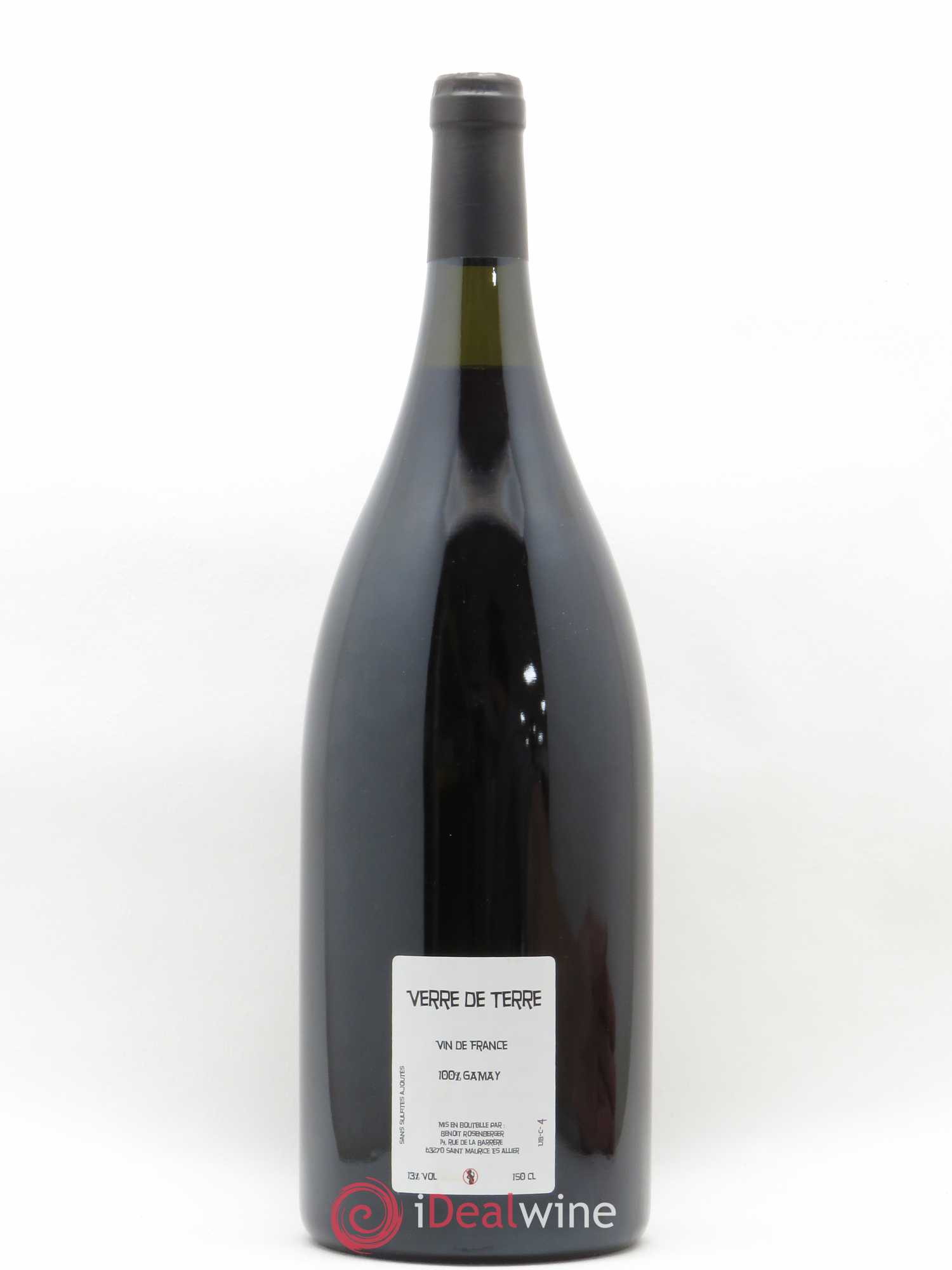 Vin de France Verre de Terre Youth Fulness Benoit Rosenberger 2018 - Lot of 1 magnum - 1