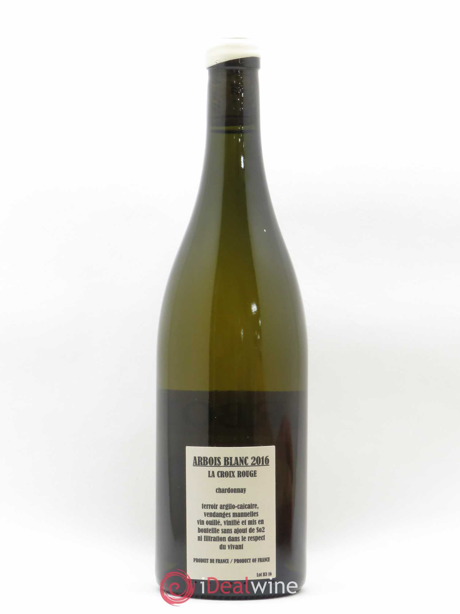 Arbois Chardonnay La Croix Rouge Adeline Houillon & Renaud Bruyère 2016 - Posten von 1 Flasche - 1