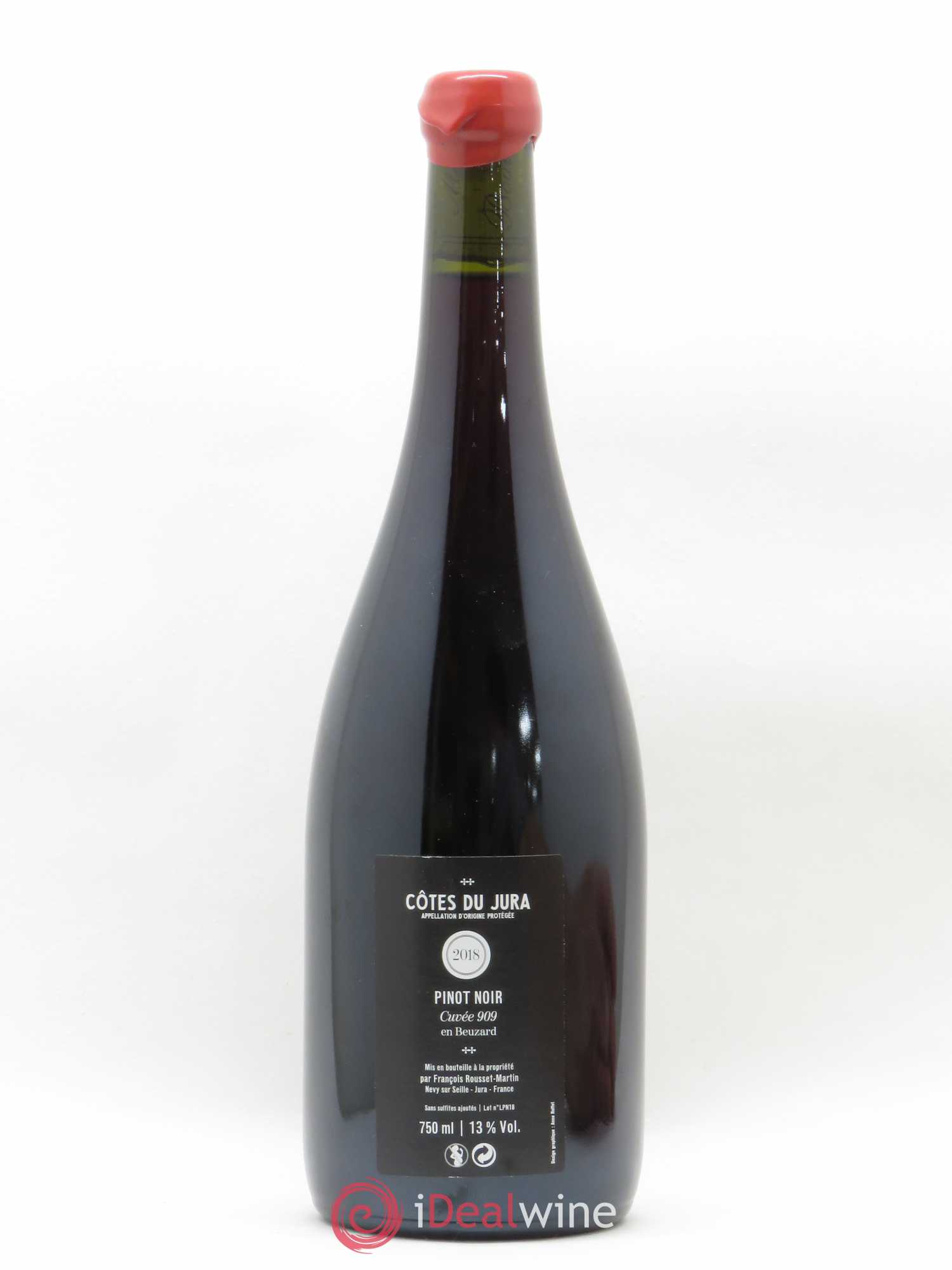 Côtes du Jura Cuvée 909 François Rousset Martin 2018 - Lot de 1 bouteille - 1