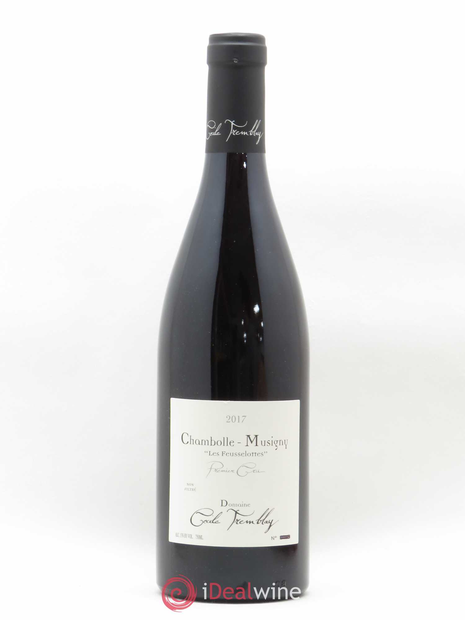 Chambolle-Musigny 1er Cru Les Feusselottes Cécile Tremblay 2017 - Lot de 1 bouteille - 0