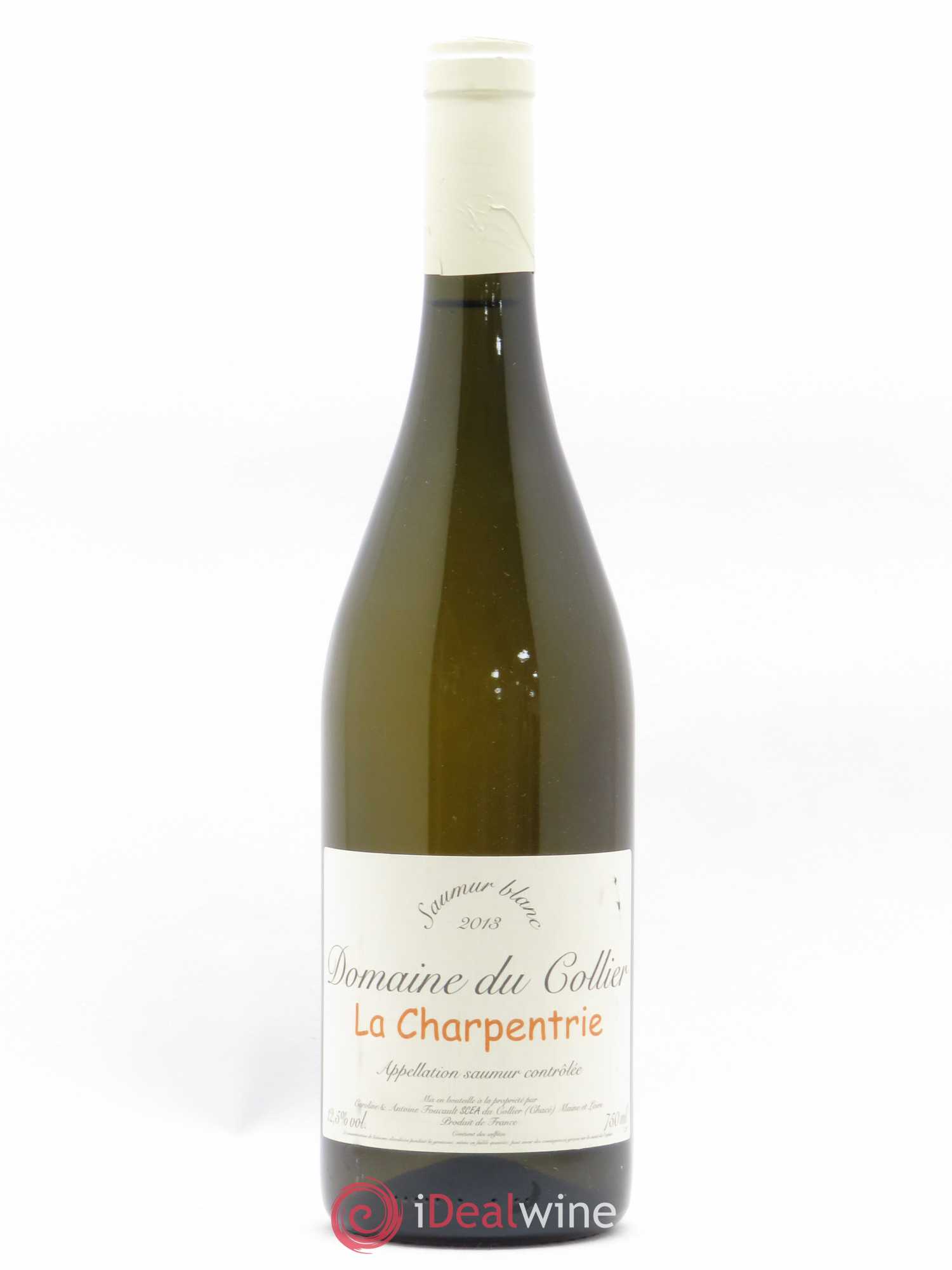 Saumur La Charpentrie Domaine du Collier 2013 - Lot de 1 bouteille - 0