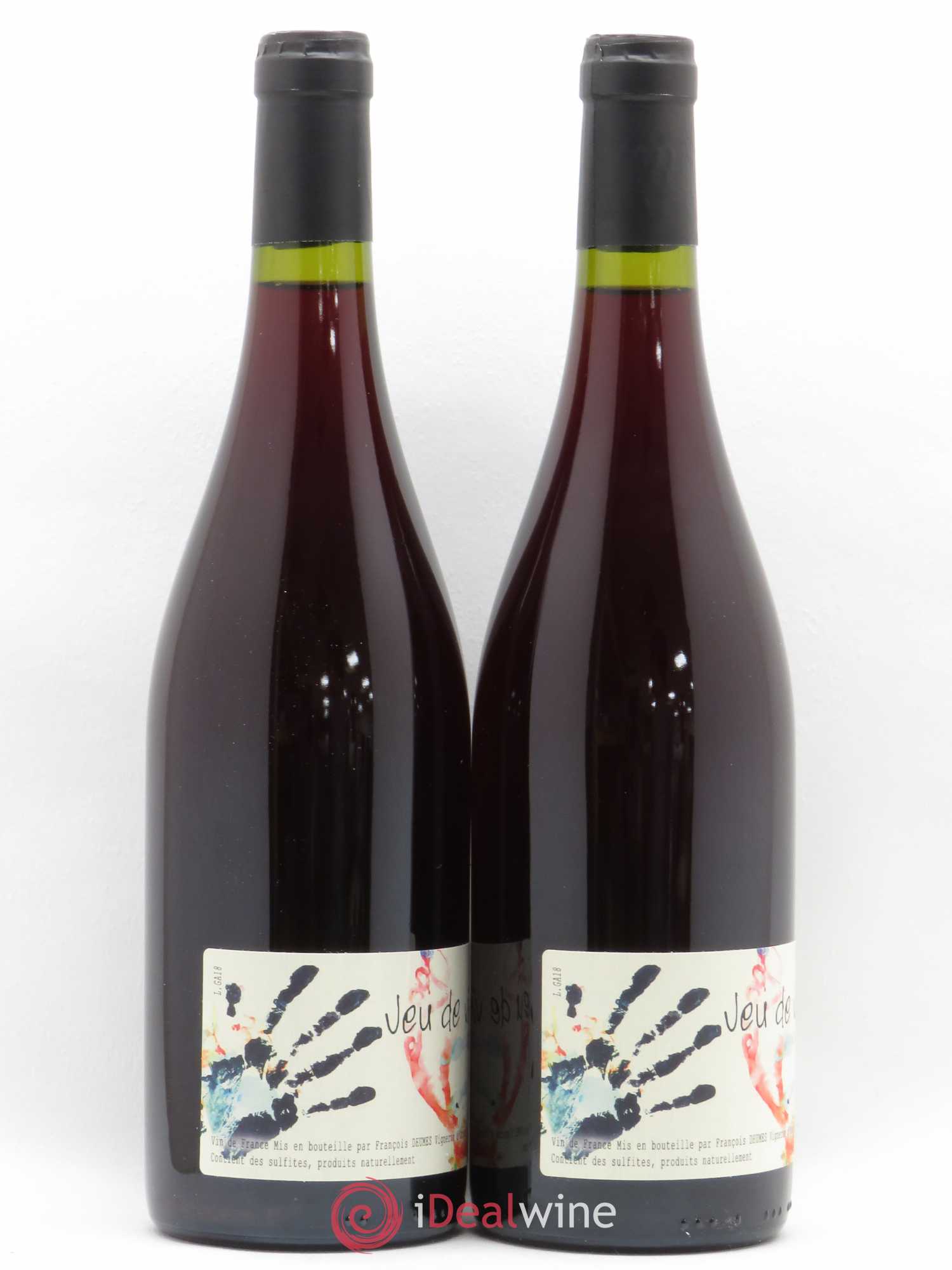 Vin de France Jeu de vin Dhumes 2018 - Posten von 2 Flaschen - 1