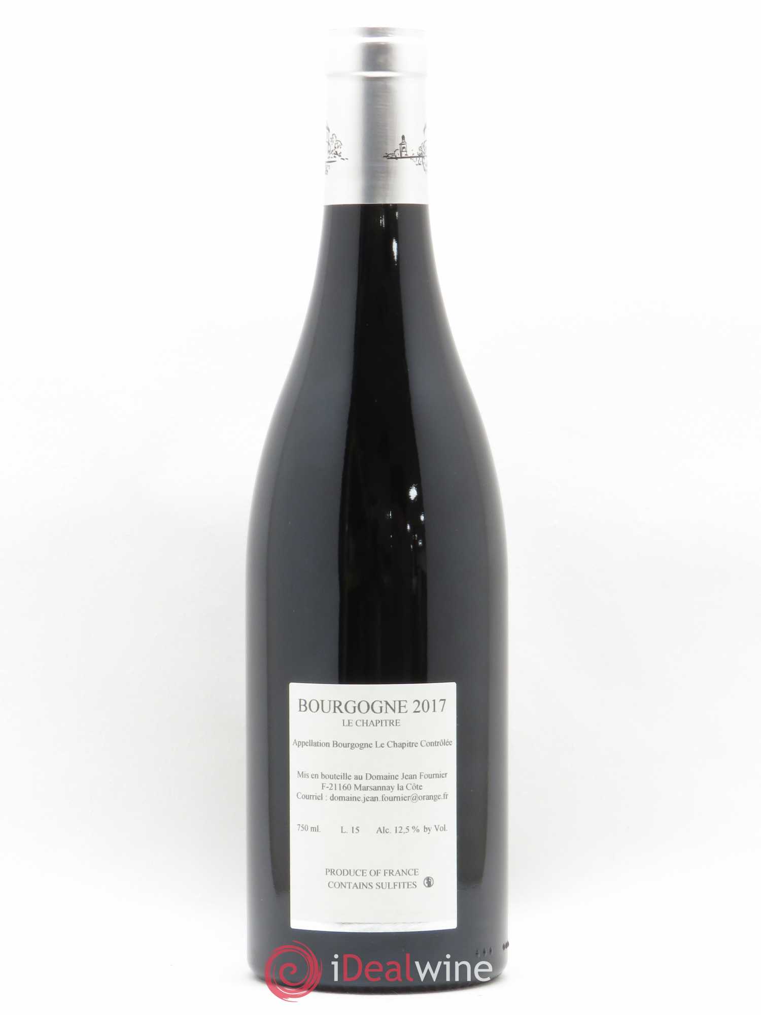 Bourgogne Le Chapitre Vieilles Vignes Jean Fournier  2017 - Posten von 1 Flasche - 1
