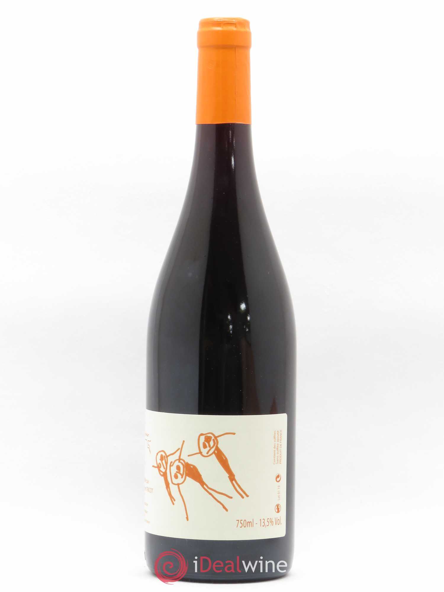 Vin de France Auvergne Pinot Nwar Tricot 2019 - Lot de 1 bouteille - 1