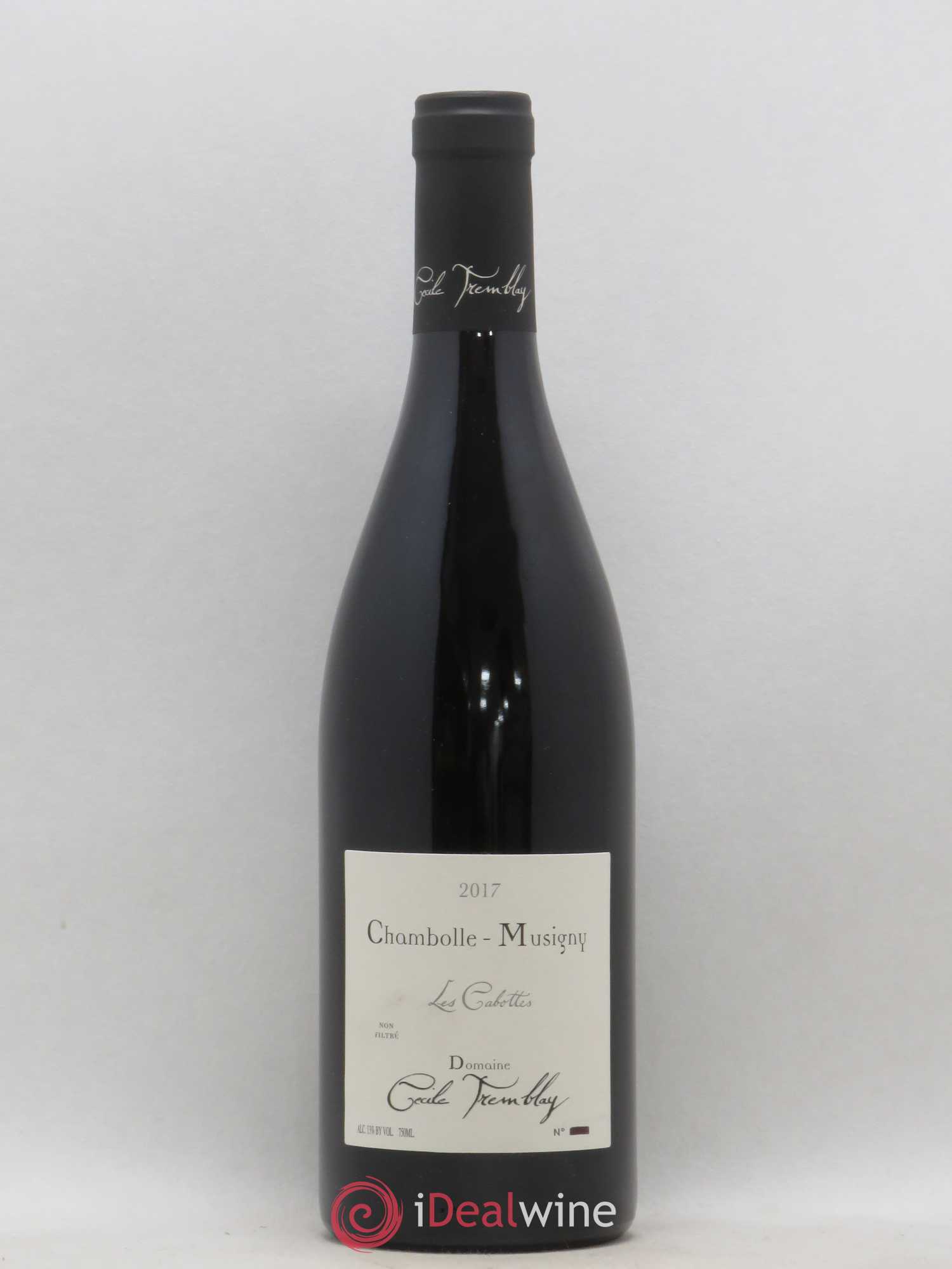 Chambolle-Musigny Les Cabottes Cécile Tremblay 2017 - Lot de 1 bouteille - 0