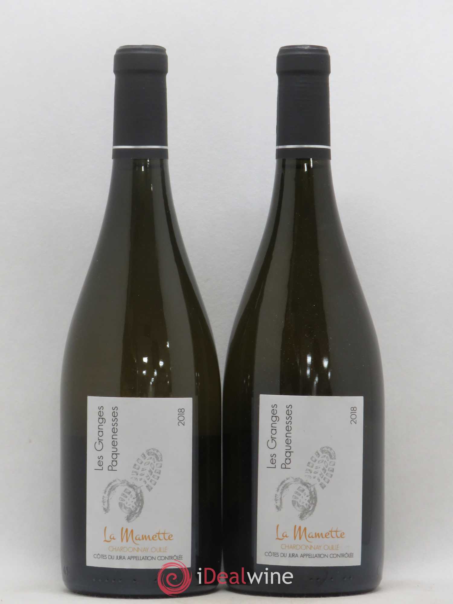 Côtes du Jura La Mamette Chardonnay Ouillé Granges Paquenesses 2018 - Posten von 2 Flaschen - 0