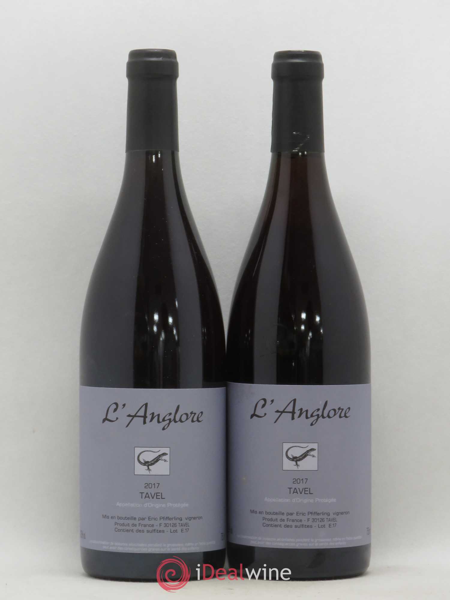 Tavel L'Anglore 2017 - Posten von 2 Flaschen - 0