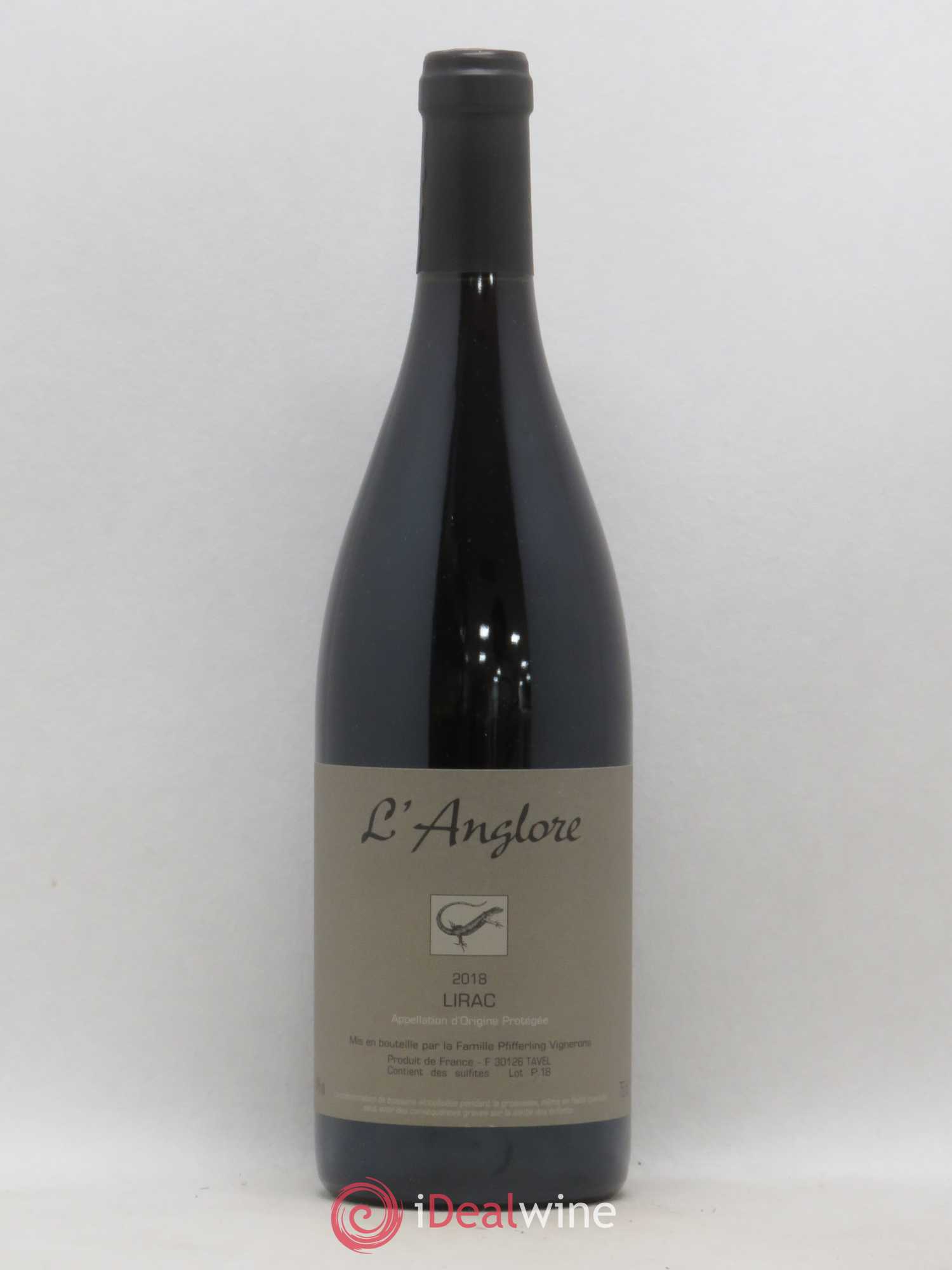 Lirac L'Anglore 2018 - Posten von 1 Flasche - 0