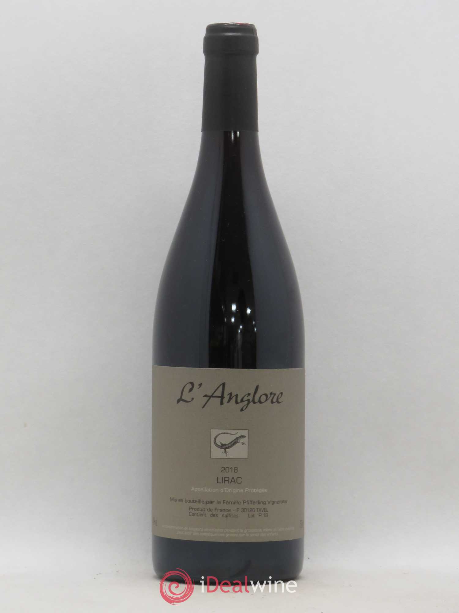 Lirac L'Anglore 2018 - Lot de 1 bouteille - 0