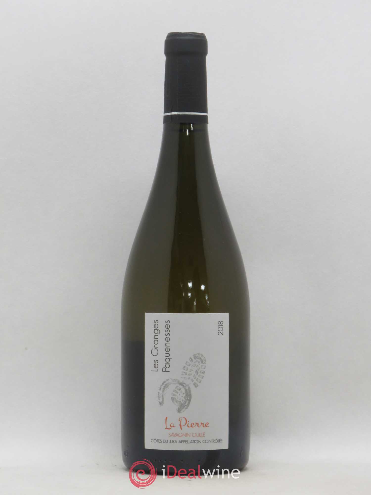 Côtes du Jura La Pierre Saganin Ouillé Granges Paquenesses 2018 - Posten von 1 Flasche - 0