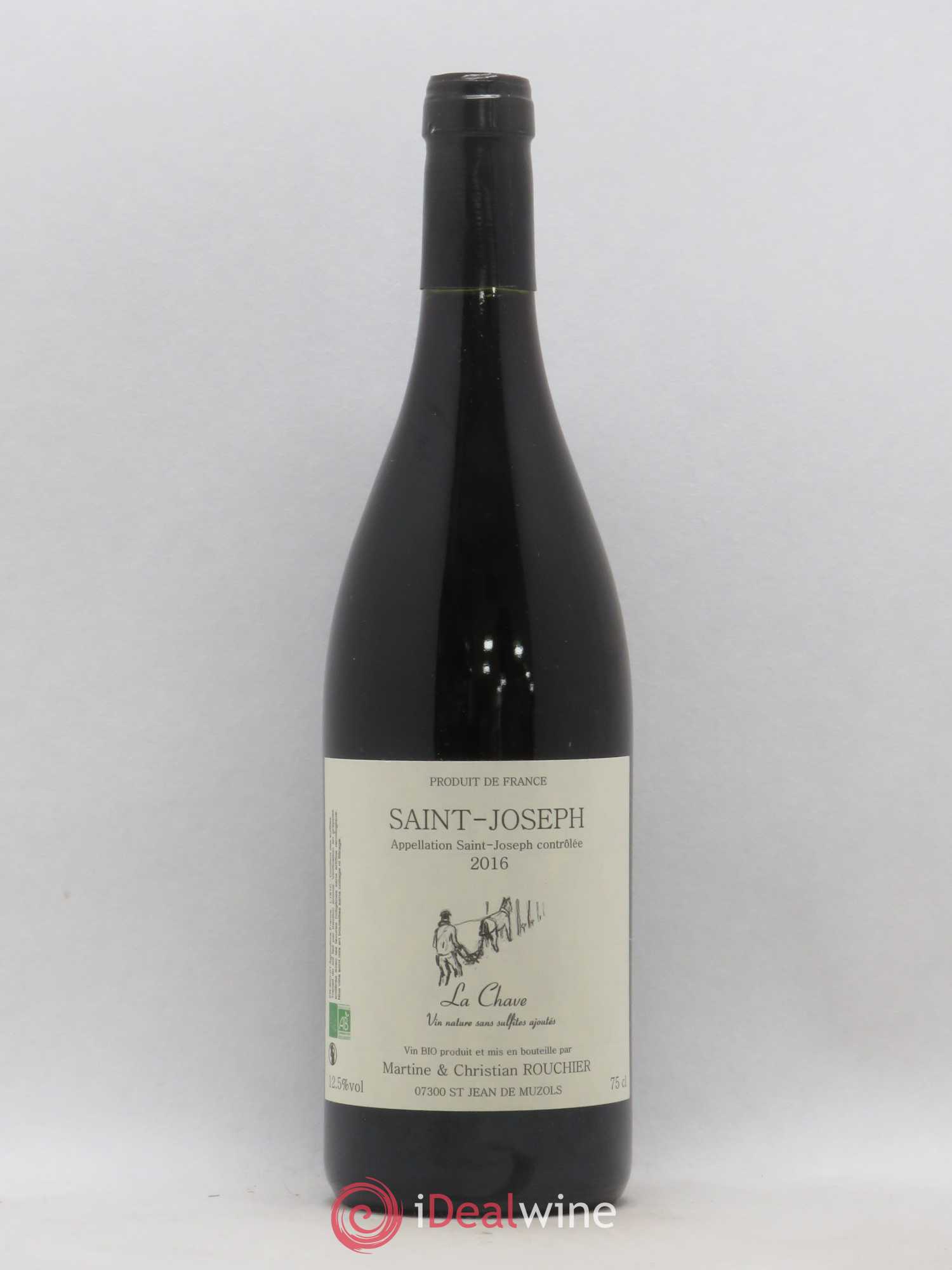Saint-Joseph Rouchier La Chave 2016 - Lot of 1 bottle - 0