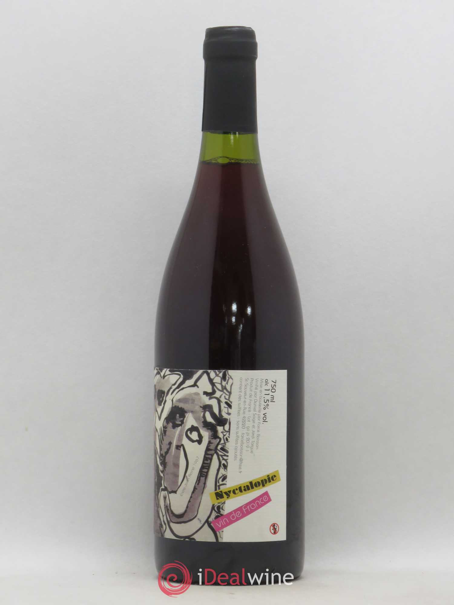 Vin de France Nyctalopie Daniel Sage 2018 - Posten von 1 Flasche - 1