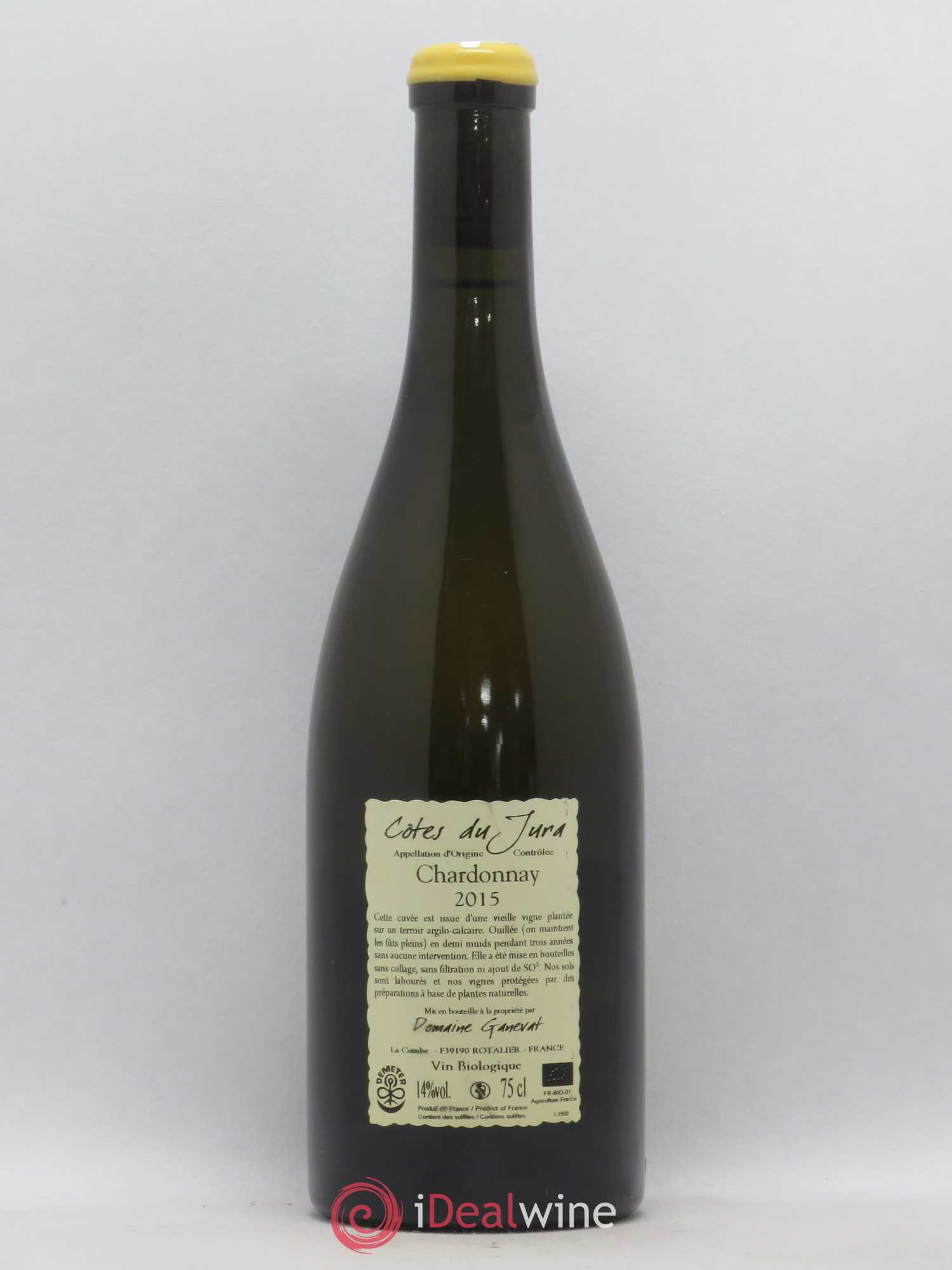 Côtes du Jura Les Chamois du Paradis Jean-François Ganevat (Domaine) 2015 - Lot de 1 bouteille - 1
