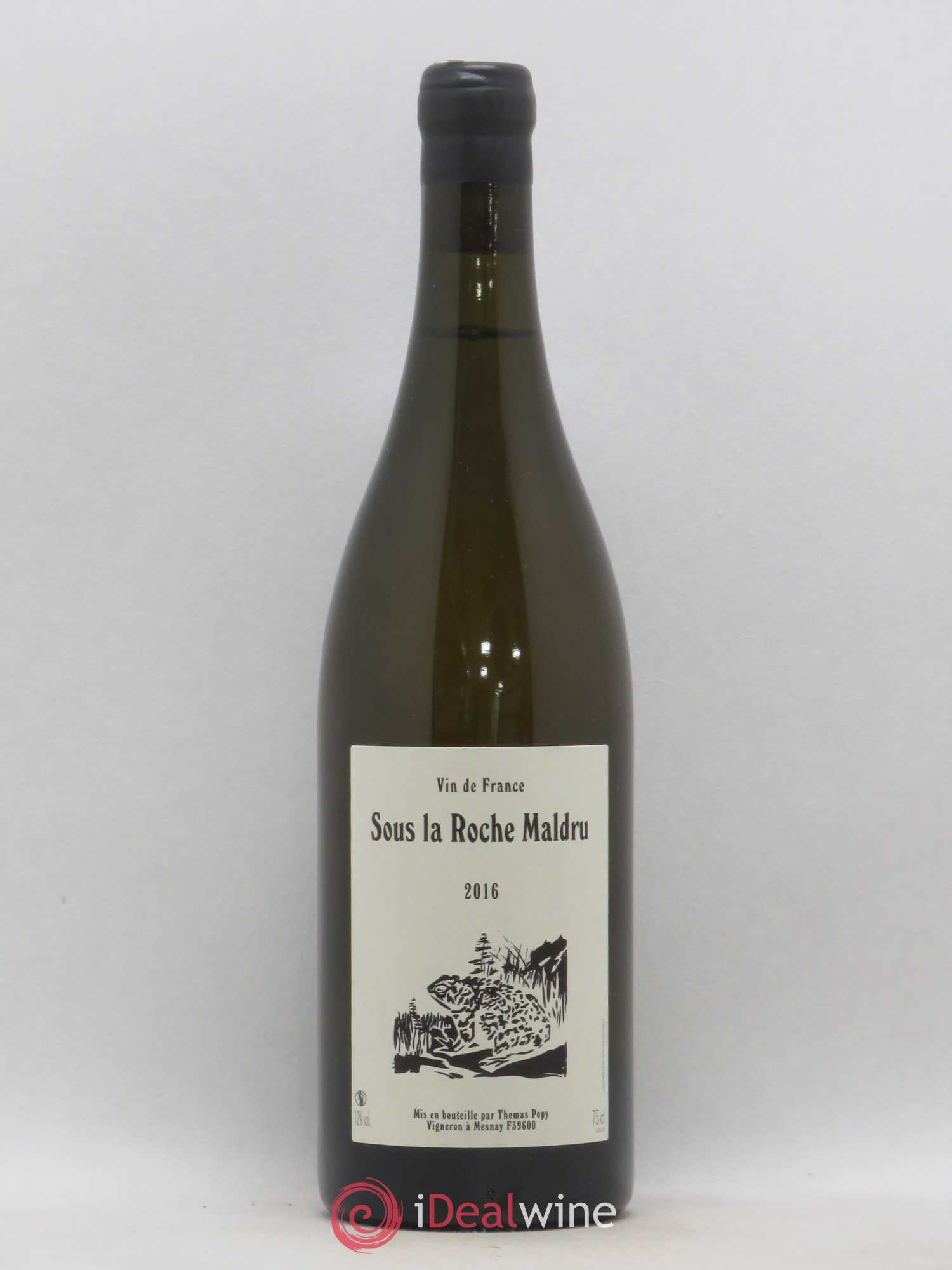 Vin de France La Roche Maldru Savagnin Thomas Popy 2016 - Posten von 1 Flasche - 0