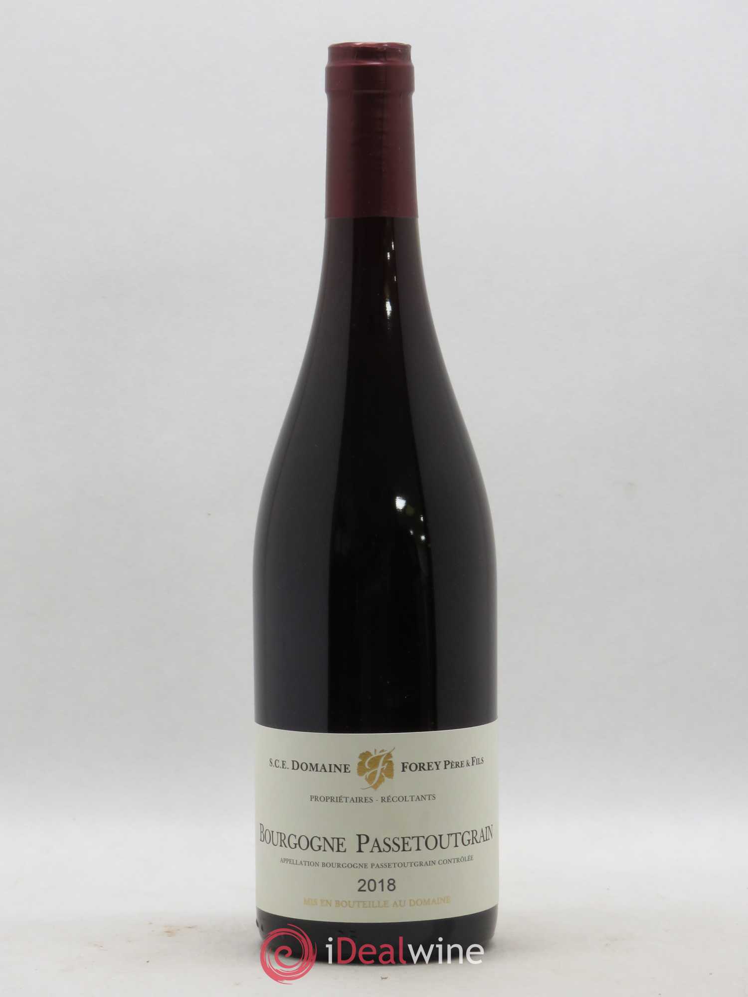 Bourgogne Passetoutgrain Forey Père et Fils 2018 - Posten von 1 Flasche - 0