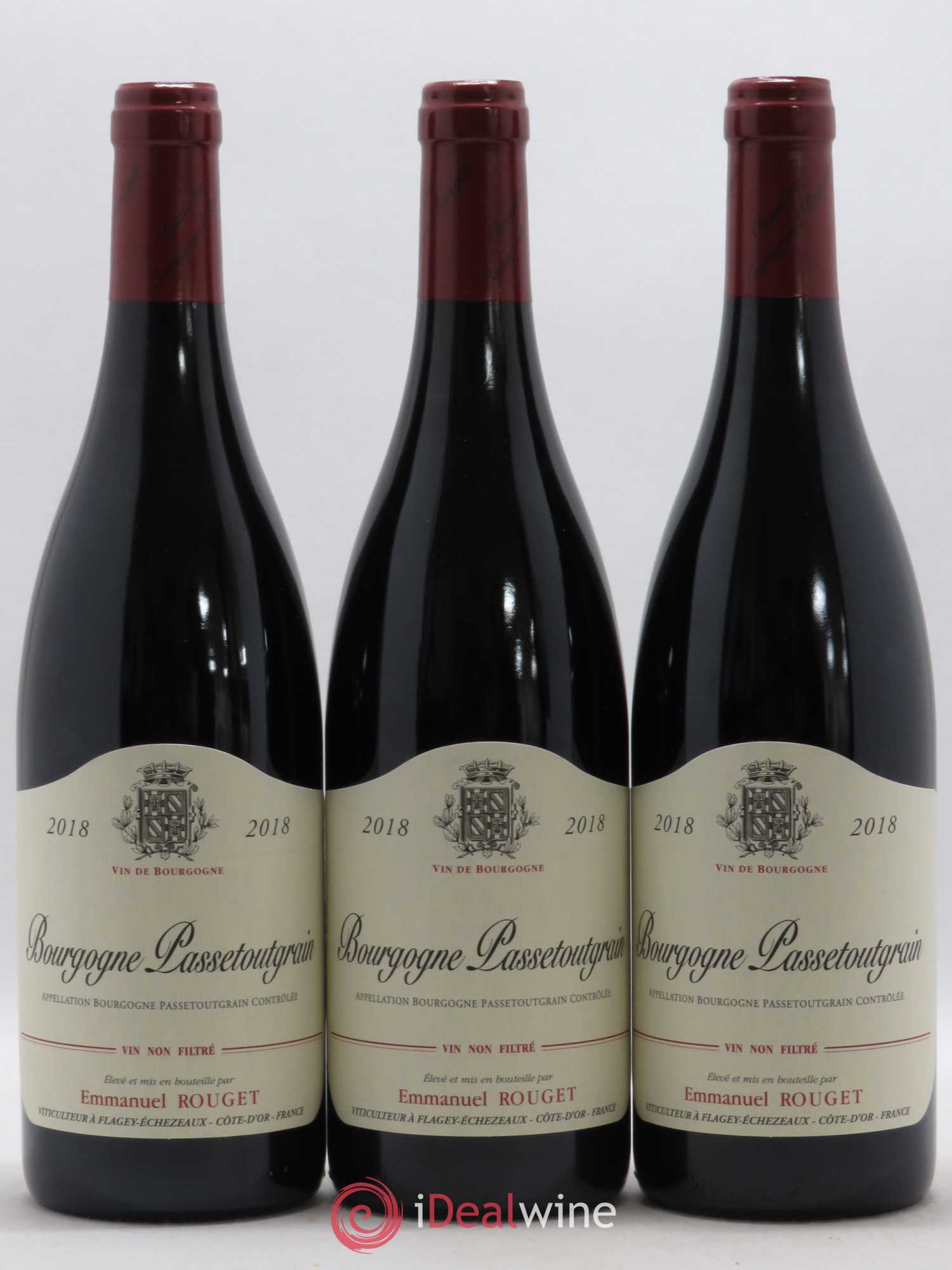 Bourgogne Passetoutgrain Emmanuel Rouget 2018 - Posten von 3 Flaschen - 0