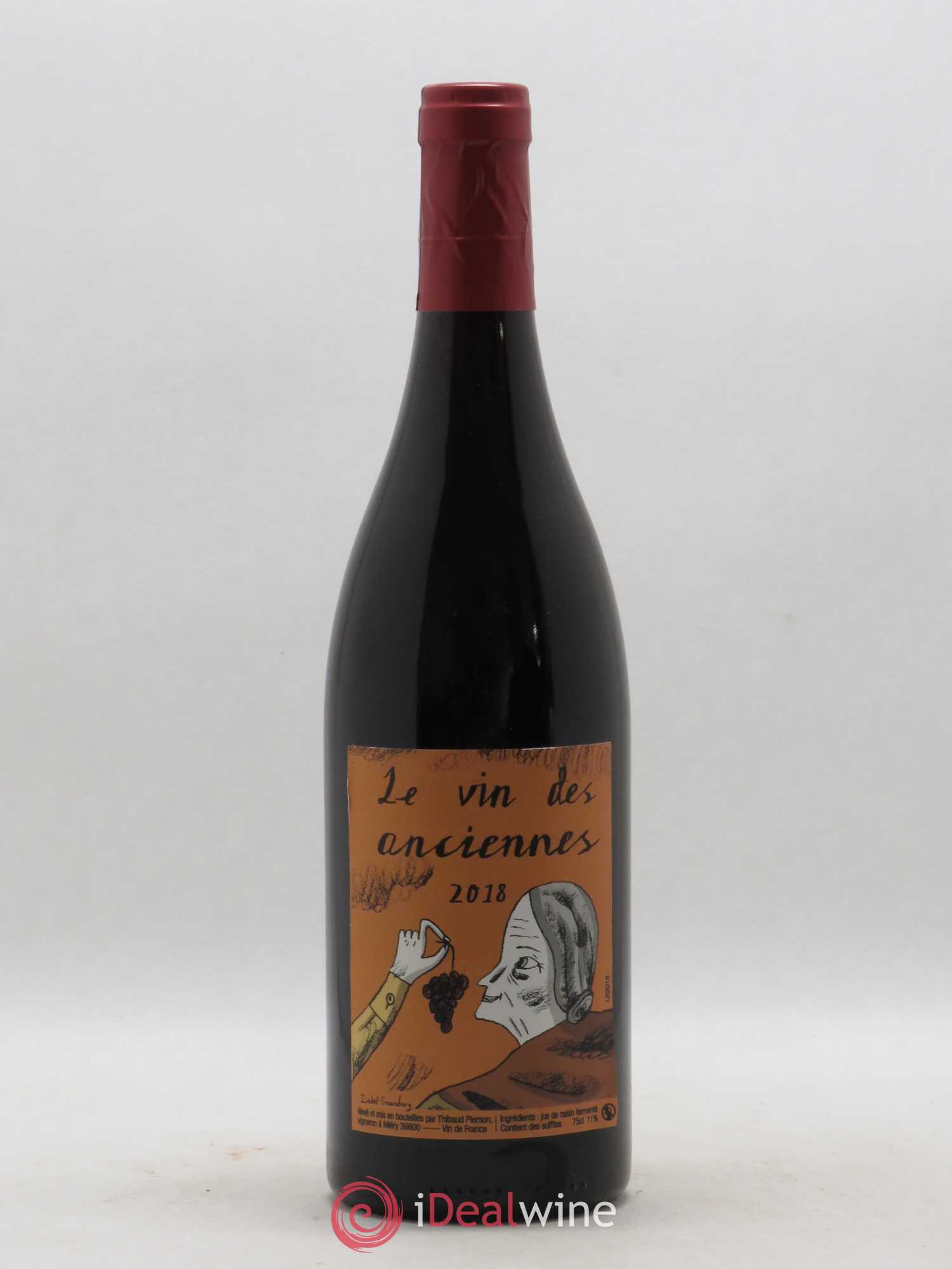 Vin de France Vin des Anciennes Thibaud Pierson 2018 - Posten von 1 Flasche - 0