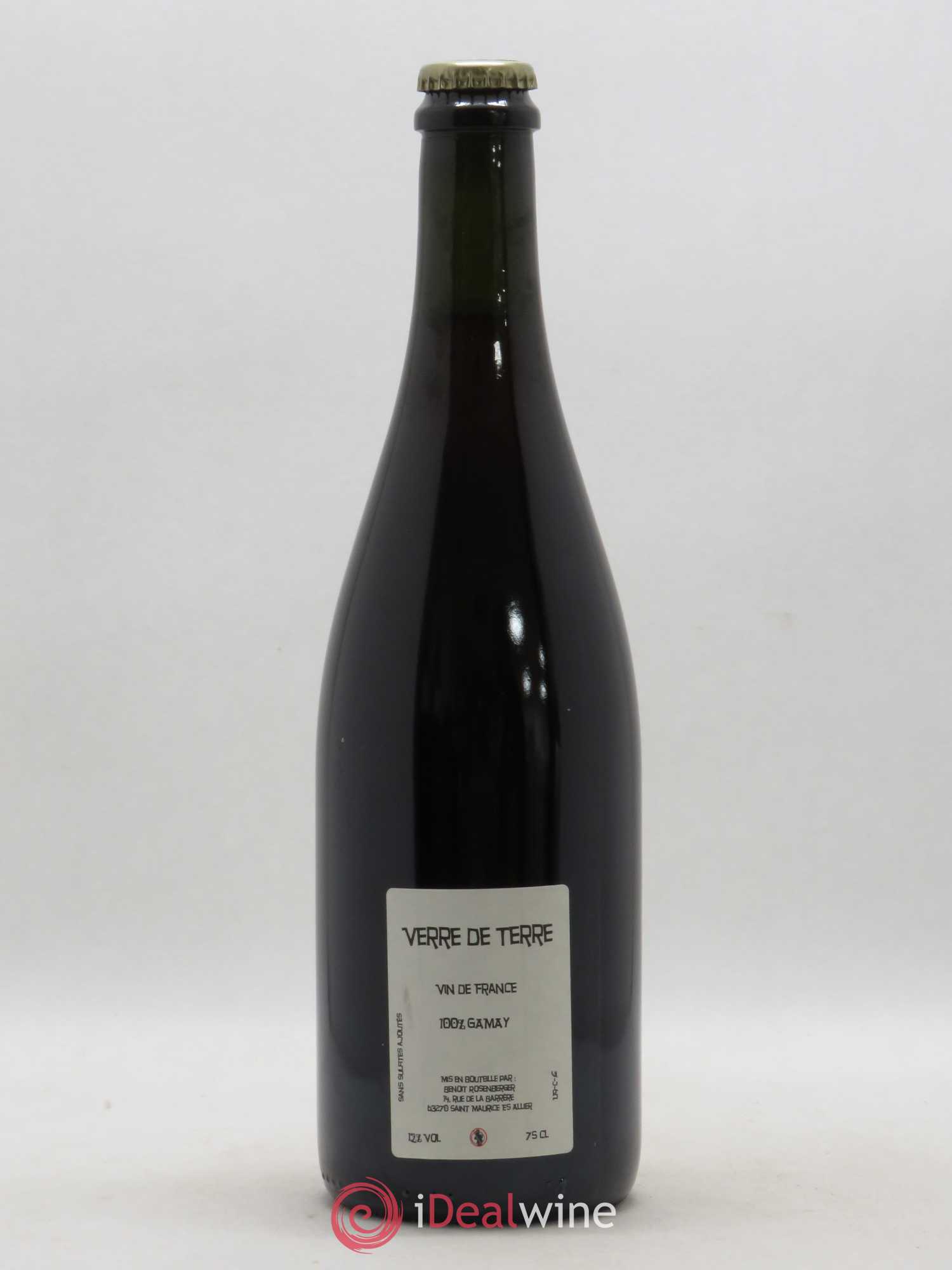 Vin de France Desalterofilles Verre de Terre Benoit Rosenberger 2019 - Posten von 1 Flasche - 1