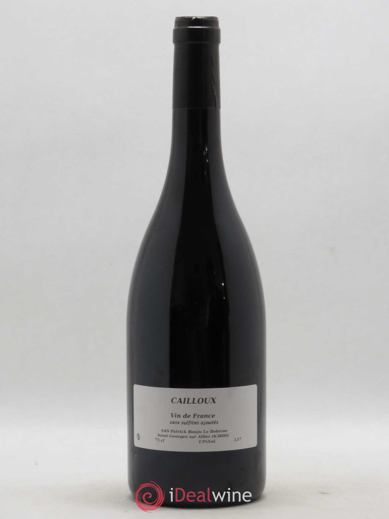 Vin de France Cailloux Domaine de La Boheme Patrick Bouju 2017 - Posten von 1 Flasche - 1
