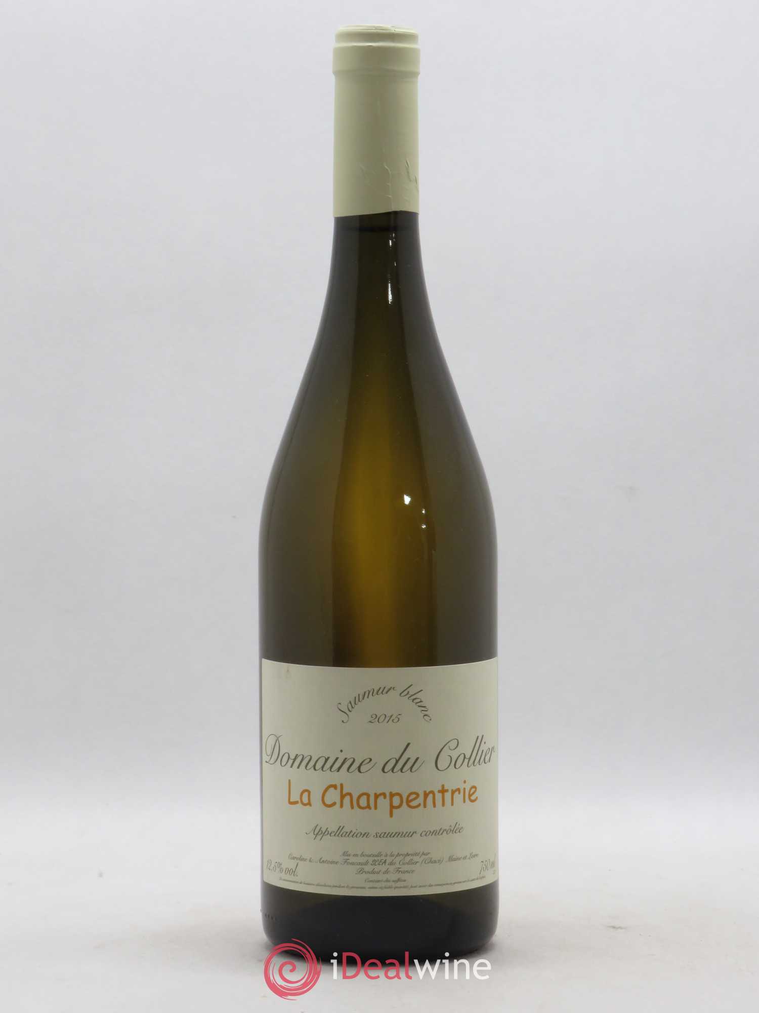Saumur La Charpentrie Domaine du Collier 2015 - Lot de 1 bouteille - 0