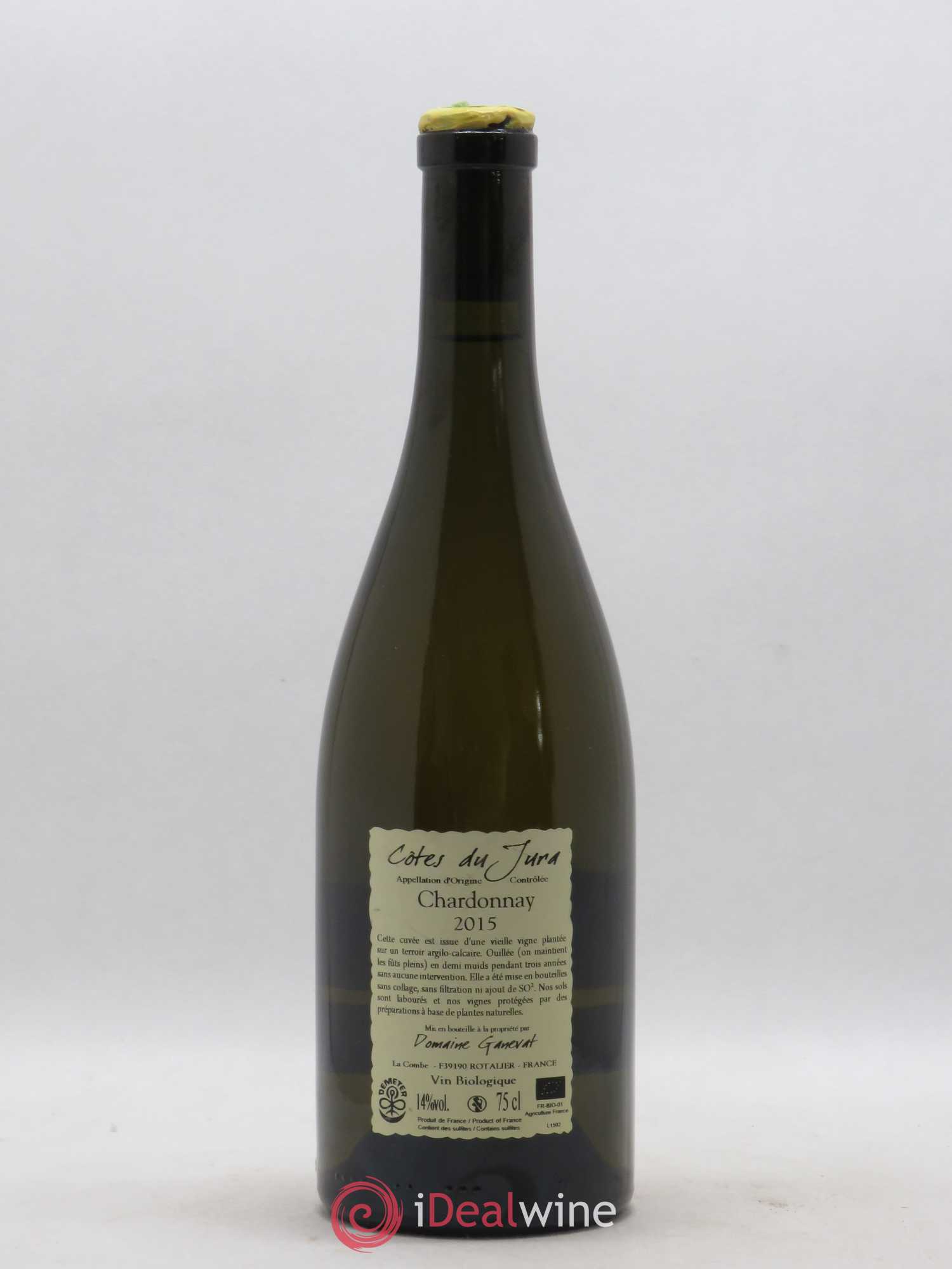 Côtes du Jura Les Chamois du Paradis Jean-François Ganevat (Domaine) 2015 - Lot de 1 bouteille - 1