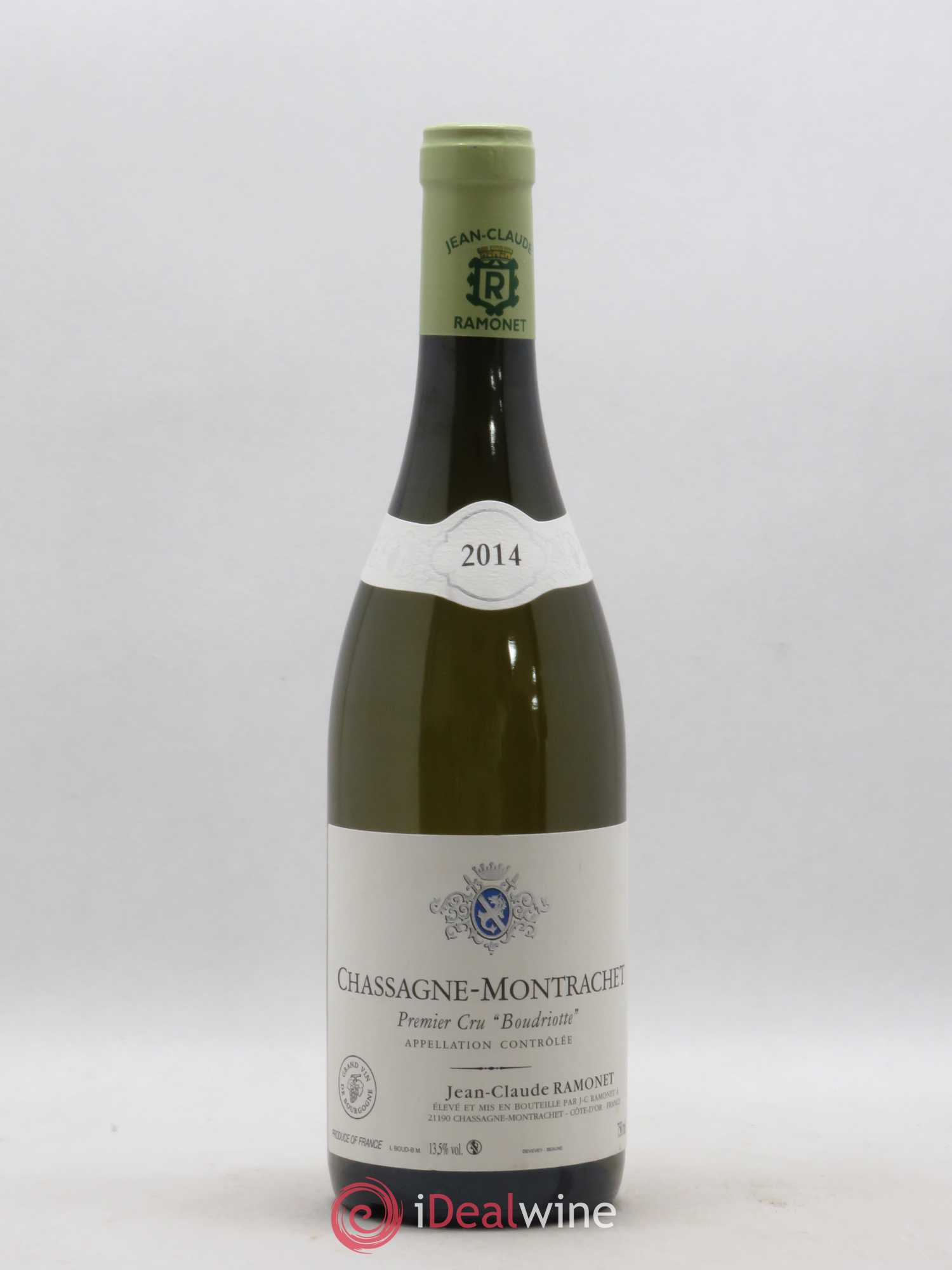 Chassagne-Montrachet 1er Cru Boudriotte Ramonet (Domaine) 2014 - Lot de 1 bouteille - 0