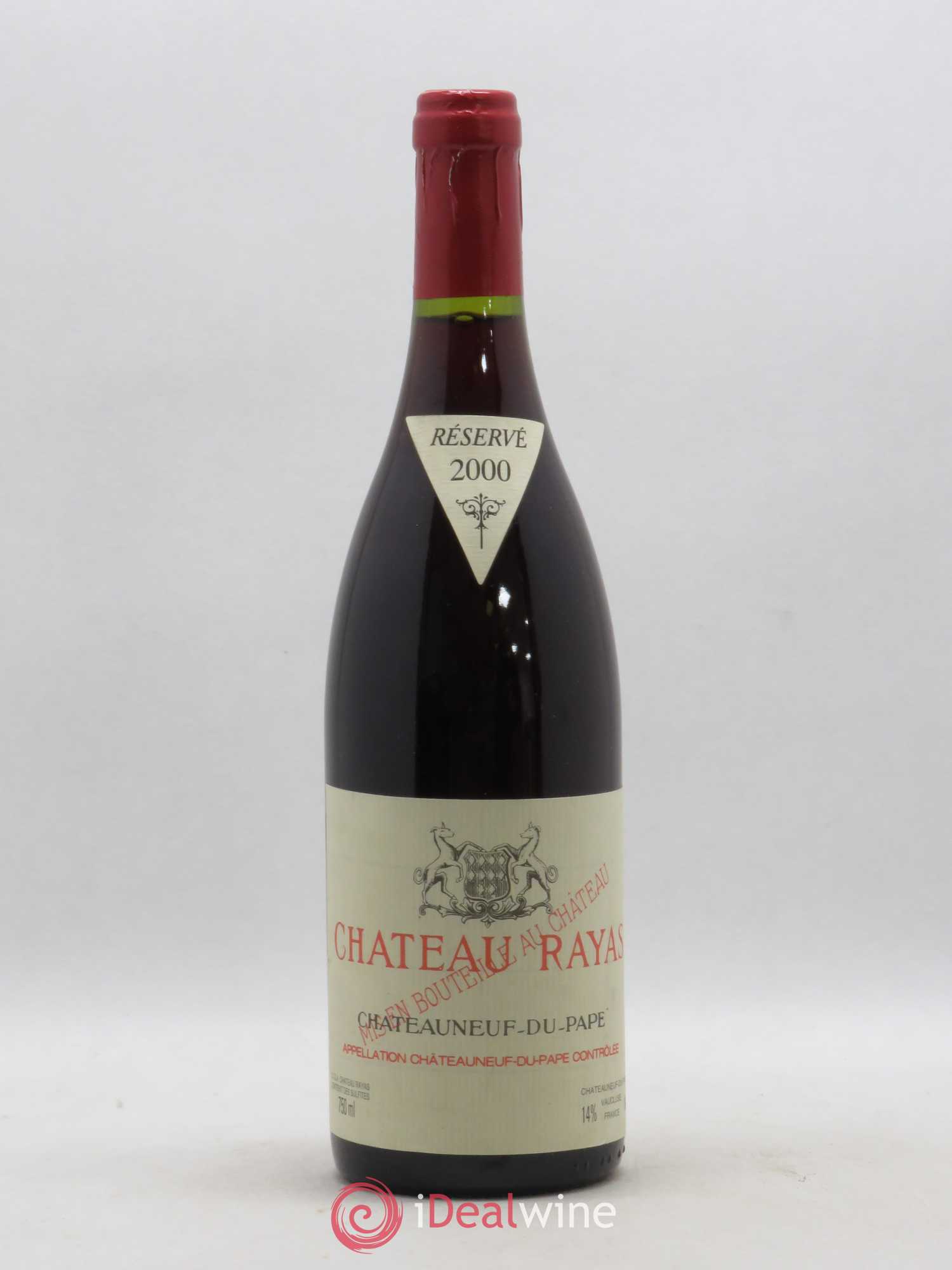 Châteauneuf-du-Pape Château Rayas Emmanuel Reynaud 2000 - Lot de 1 bouteille - 0