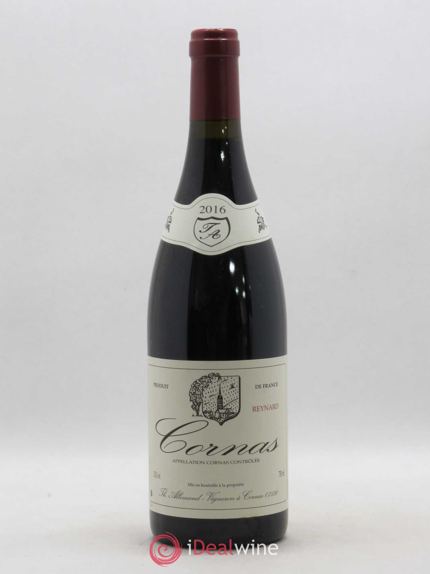 Cornas Reynard Thierry Allemand 2016 - Lot de 1 bouteille - 0