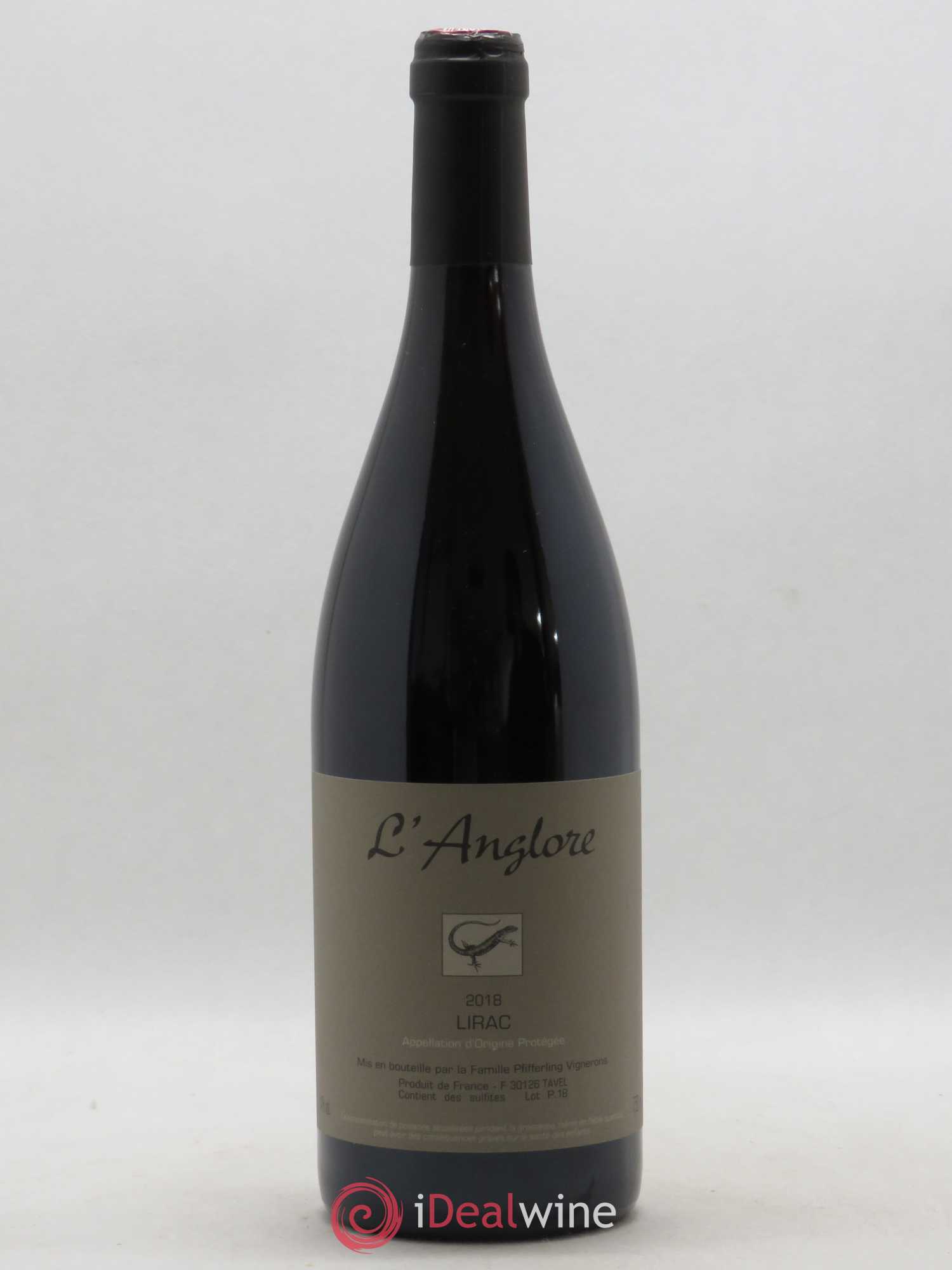 Lirac L'Anglore 2018 - Lot de 1 bouteille - 0