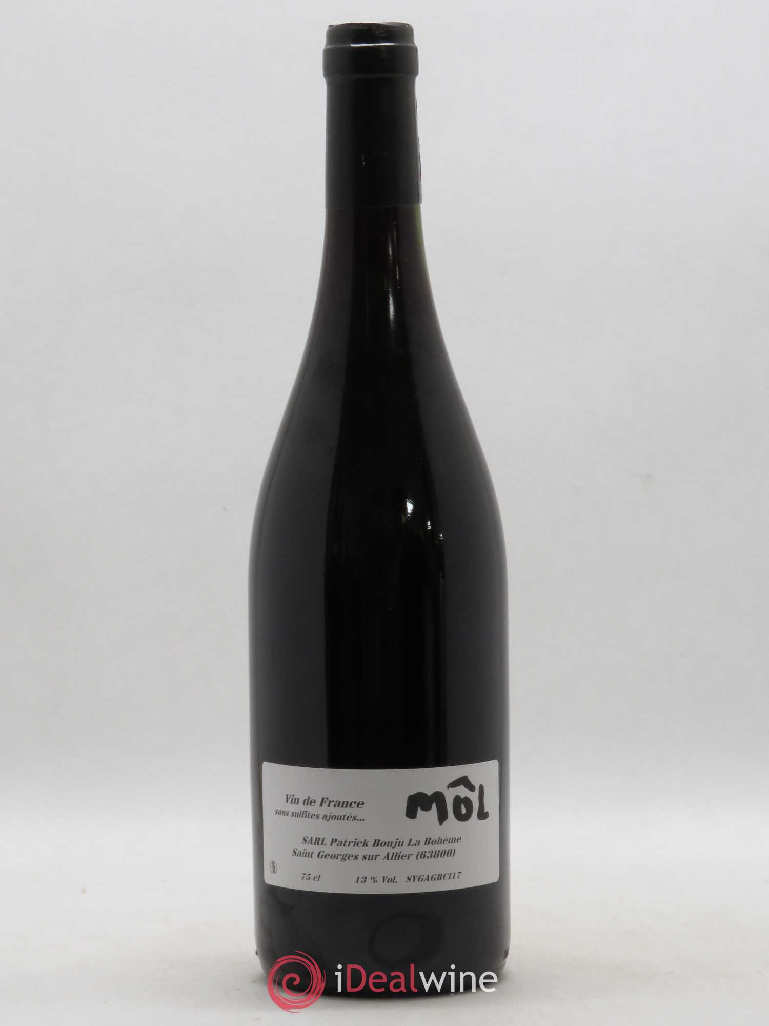 Vin de France Mol Domaine de La Boheme Patrick Bouju 2017 - Posten von 1 Flasche - 1