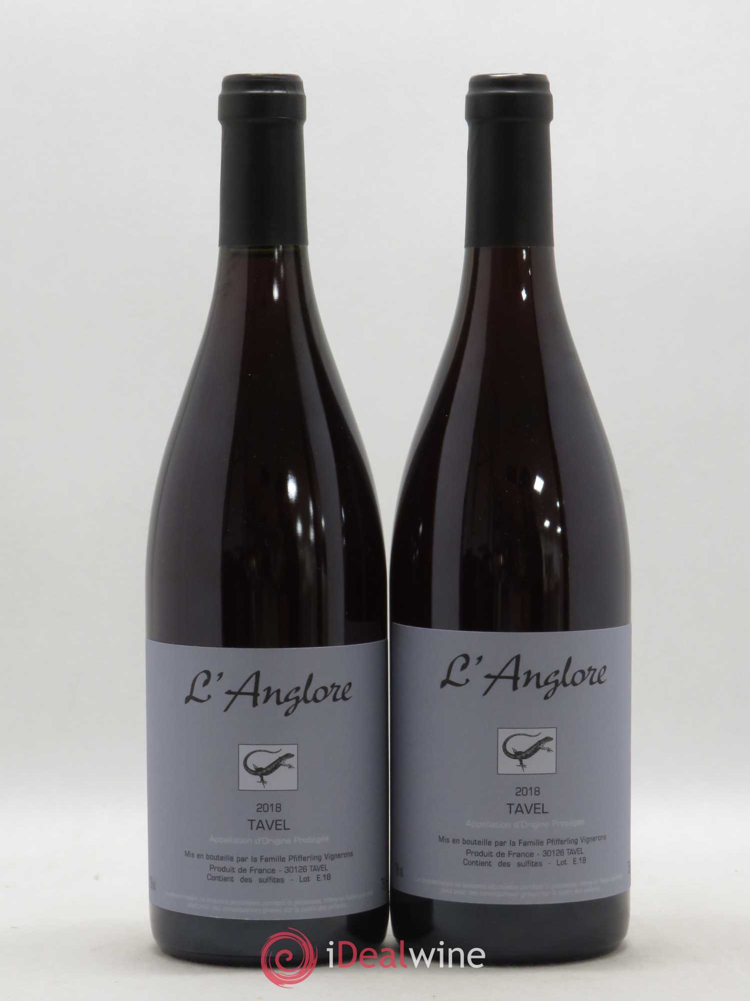 Tavel L'Anglore 2018 - Posten von 2 Flaschen - 0