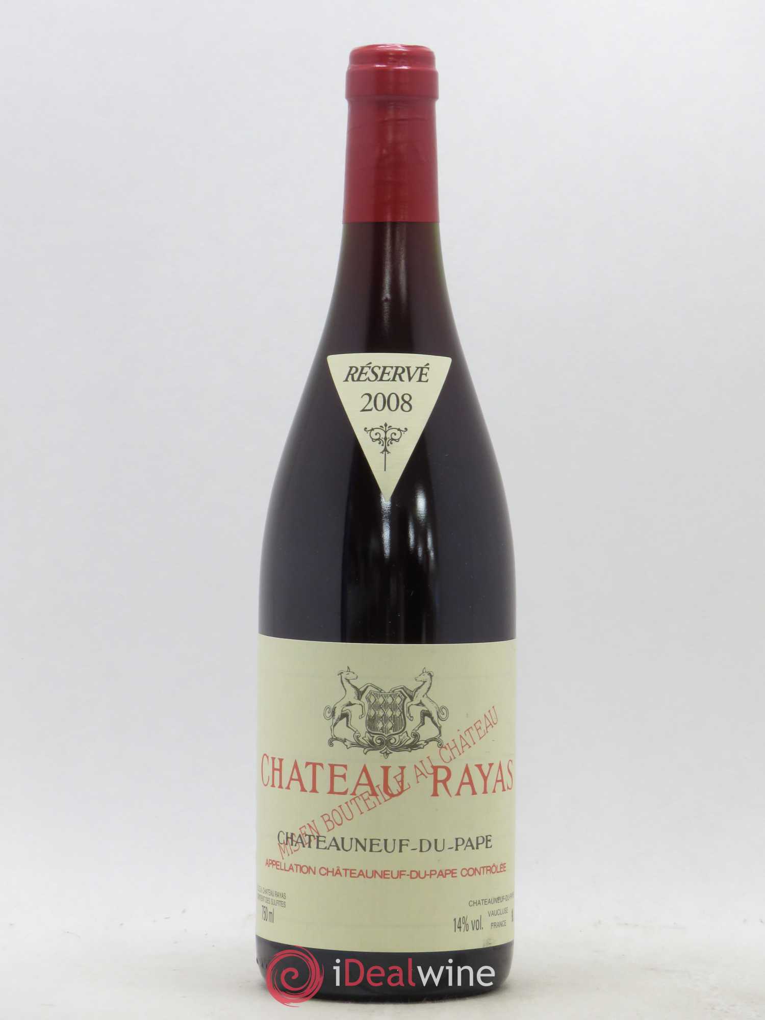 Châteauneuf-du-Pape Château Rayas Emmanuel Reynaud 2008 - Lot de 1 bouteille - 0