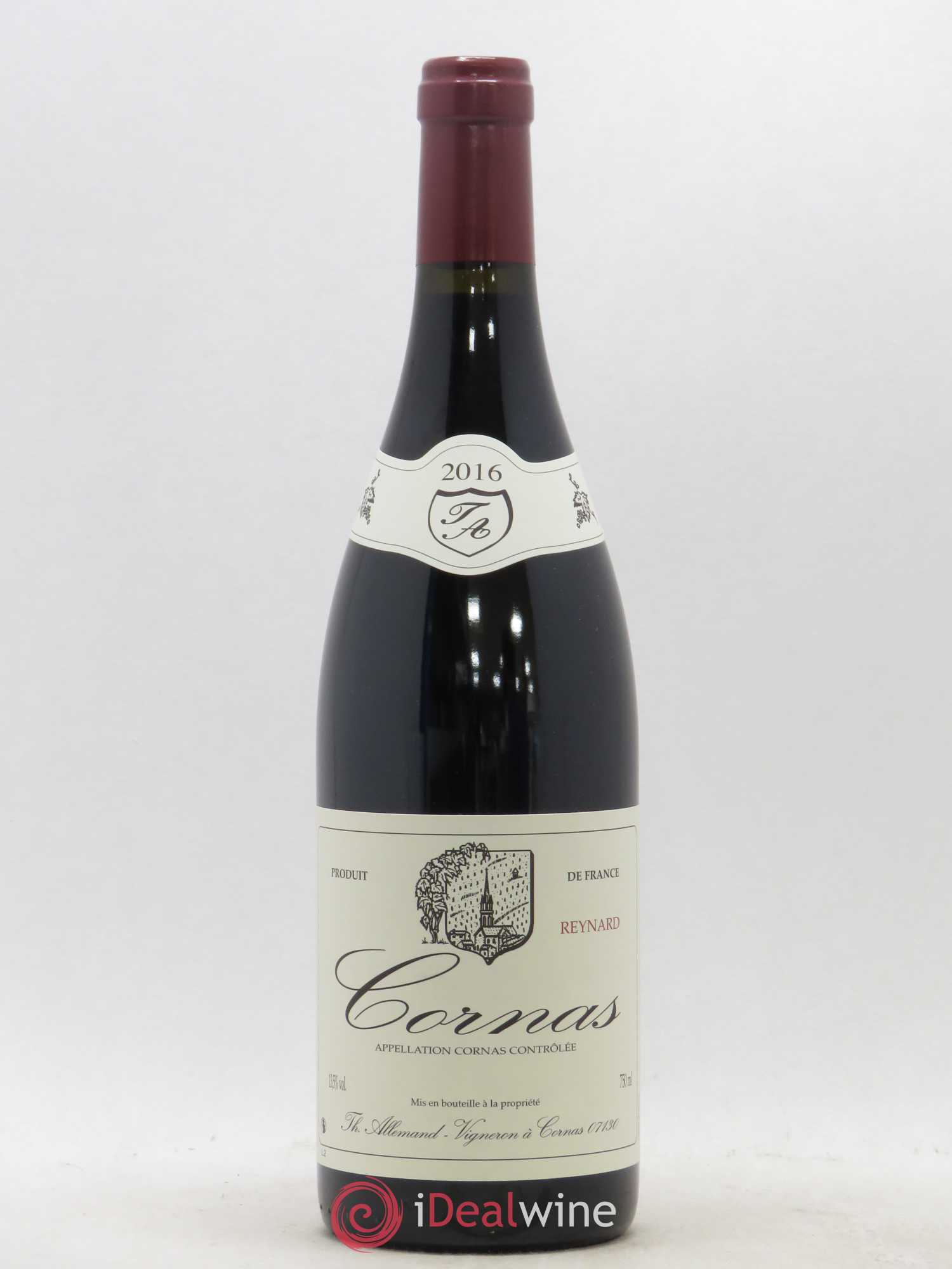 Cornas Reynard Thierry Allemand 2016 - Lot de 1 bouteille - 0