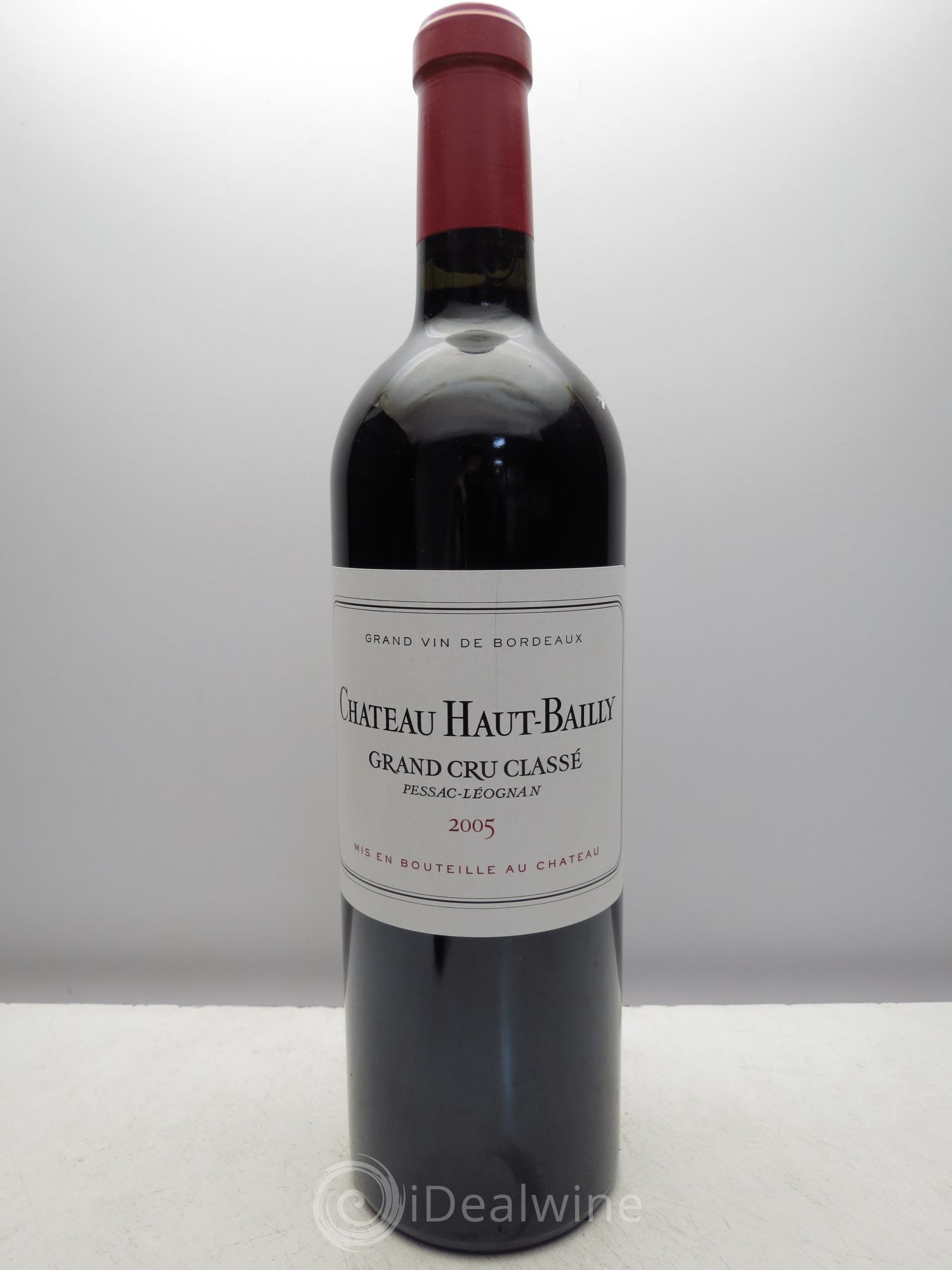 Château Haut-Bailly Cru Classé de Graves 2005 - Lot de 1 bouteille - 0