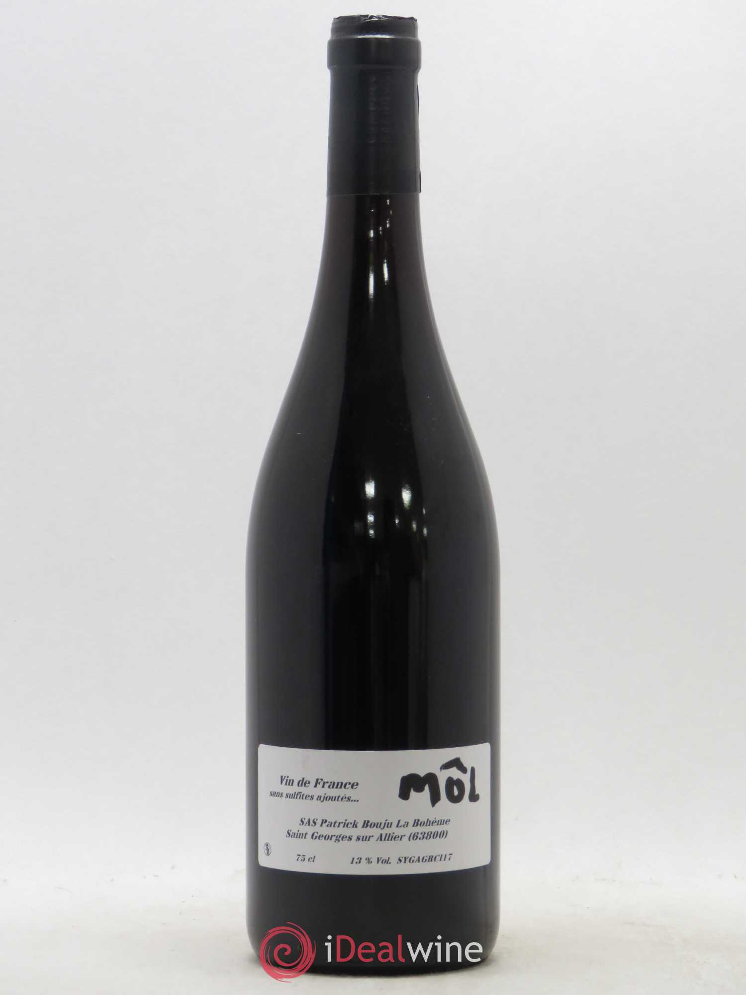 Vin de France Mol Domaine de La Boheme Patrick Bouju 2017 - Posten von 1 Flasche - 1