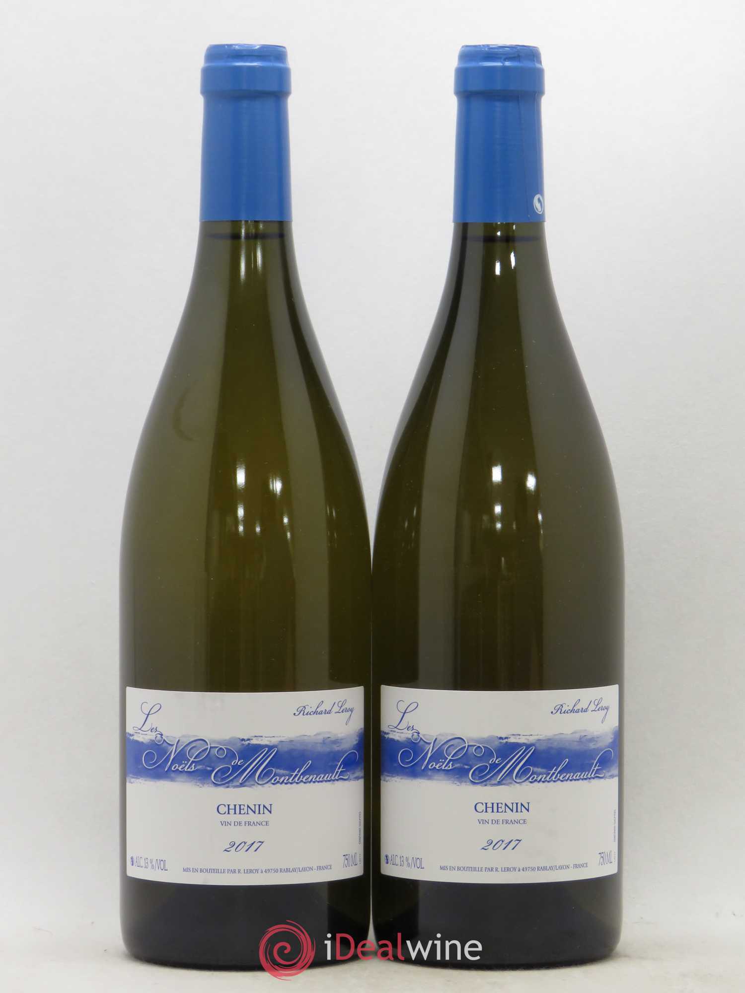 Vin de France Les Noëls de Montbenault Richard Leroy 2017 - Lot de 2 bouteilles - 0
